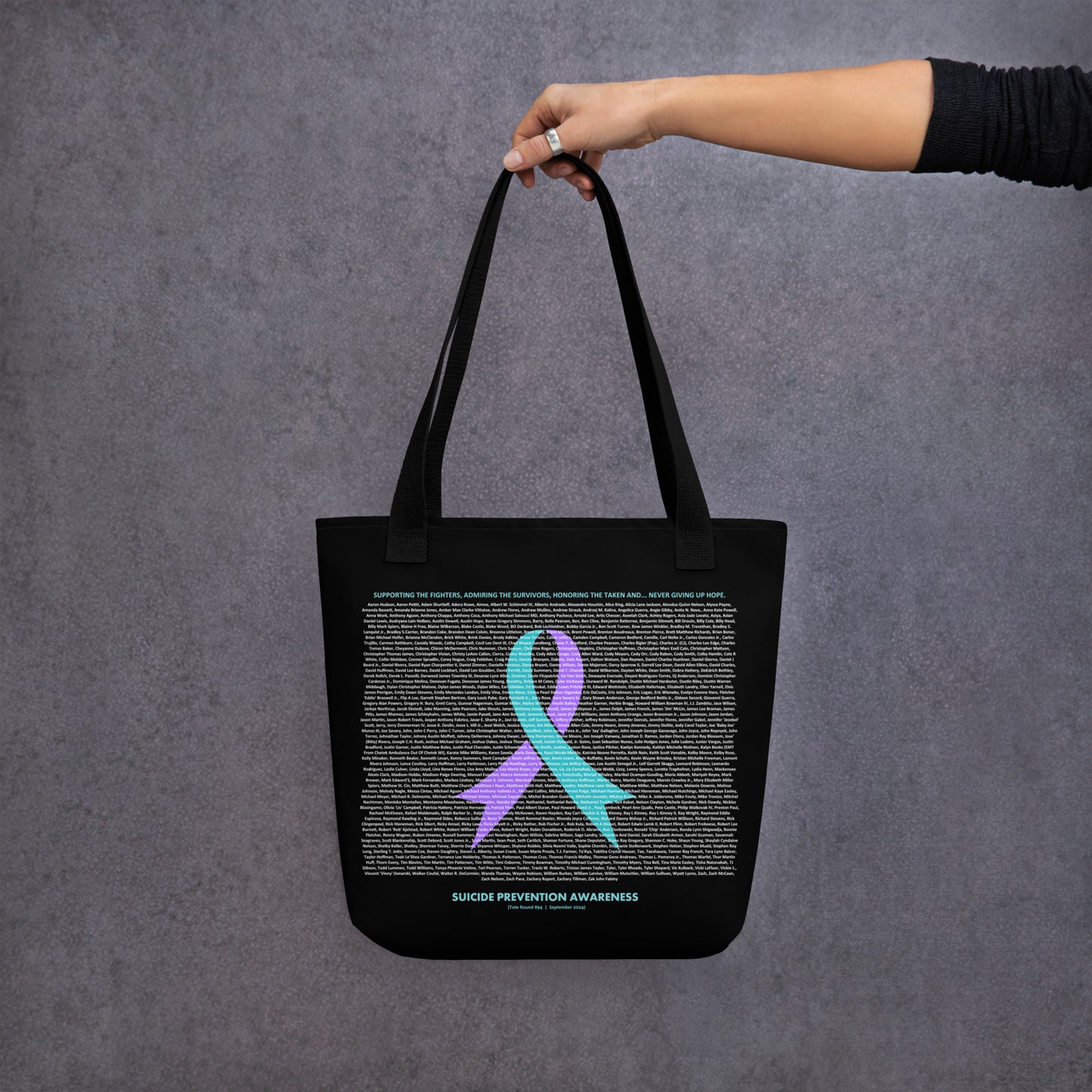 Round 94 - Tote Bag (15" x 15")