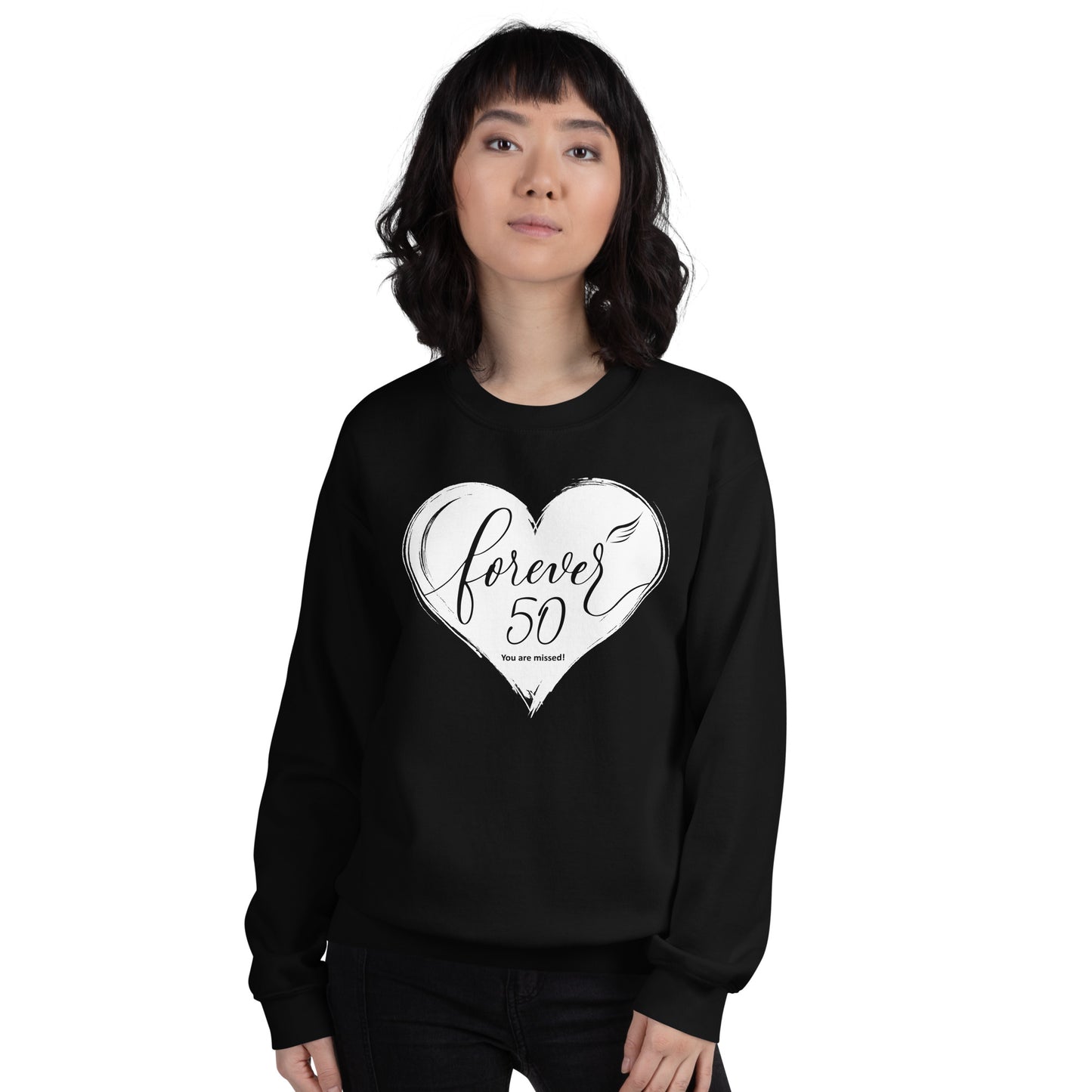 Forever 50 (Unisex Crew Neck Sweatshirt | Gildan)
