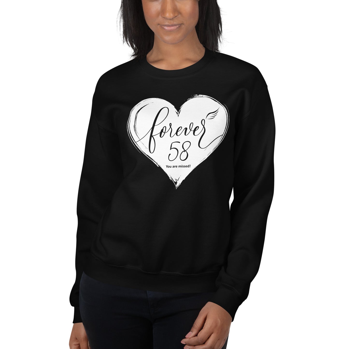 Forever 58 (Unisex Crew Neck Sweatshirt | Gildan)