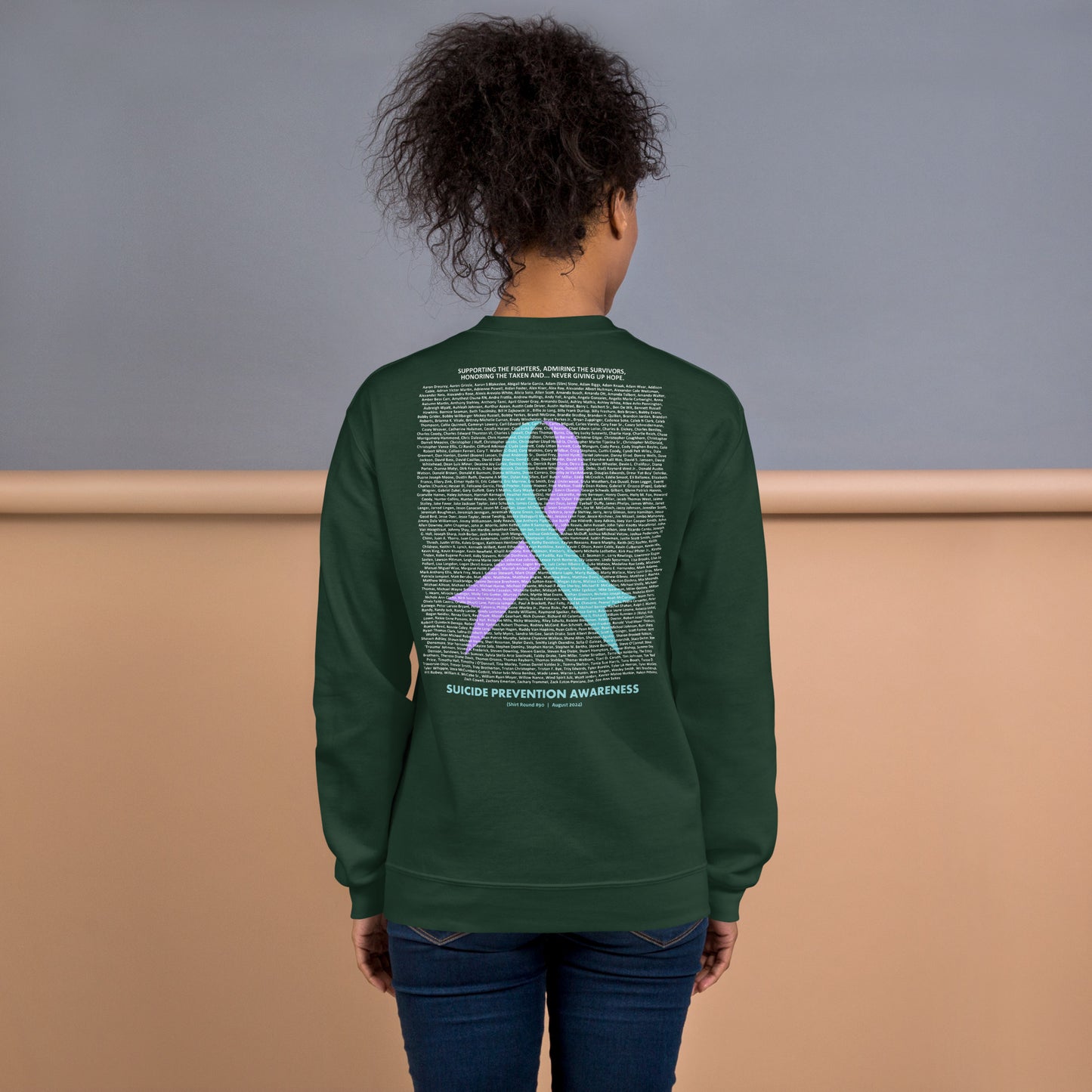 Round 90 (Unisex Crew Neck Sweatshirt | Gildan)