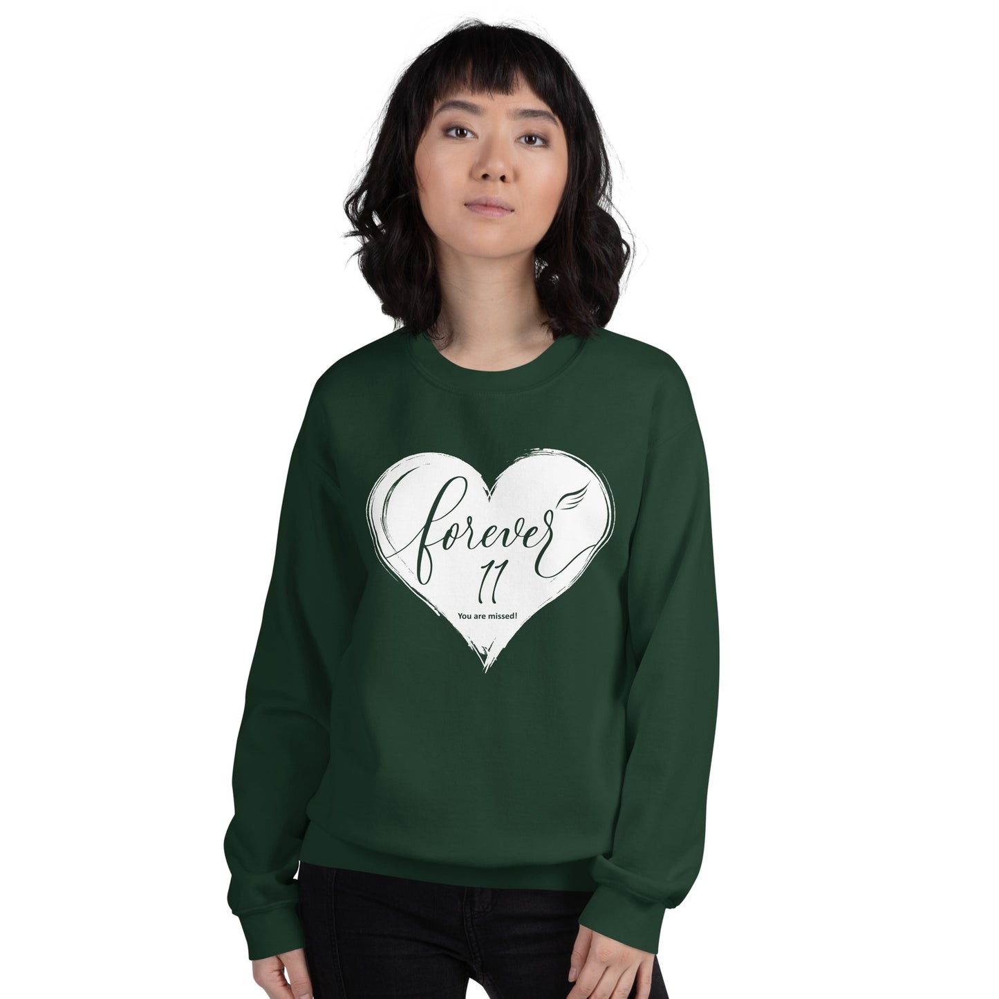 Forever 11 (Unisex Crew Neck Sweatshirt | Gildan)
