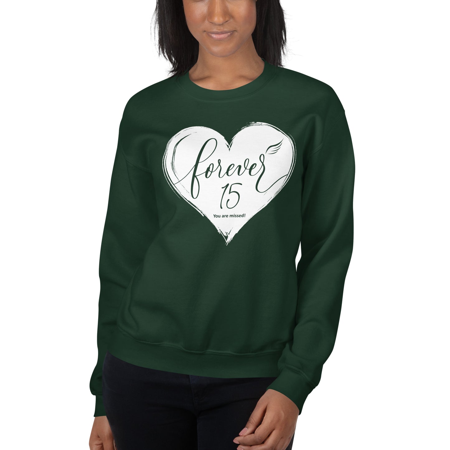Forever 15 (Unisex Crew Neck Sweatshirt | Gildan)