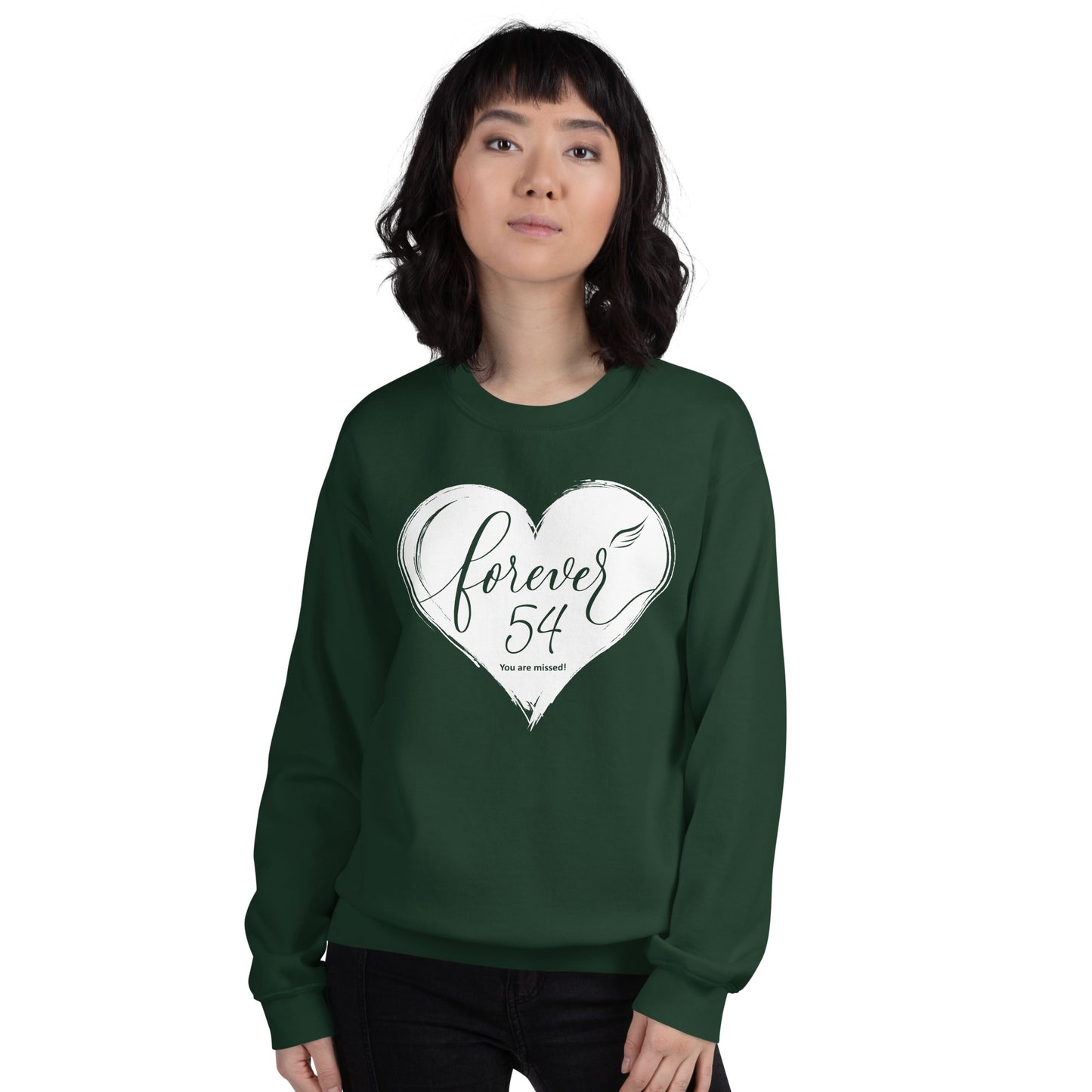 Forever 54 (Unisex Crew Neck Sweatshirt | Gildan)