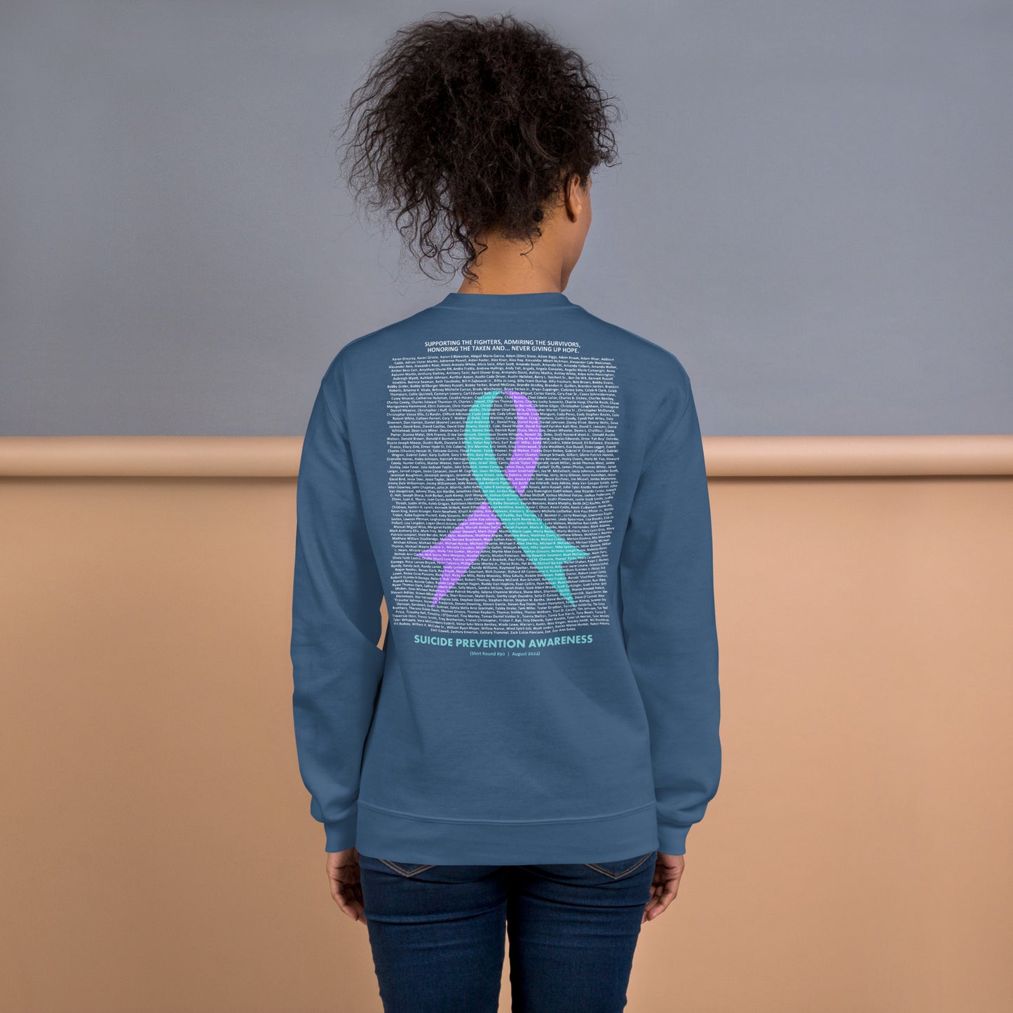 Round 90 (Unisex Crew Neck Sweatshirt | Gildan)