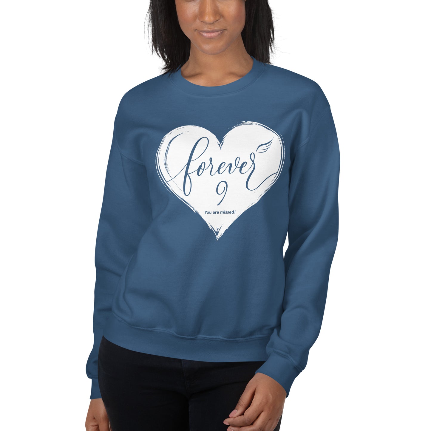 Forever 9 (Unisex Crew Neck Sweatshirt | Gildan)
