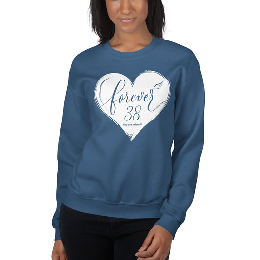 Forever 38 (Unisex Crew Neck Sweatshirt | Gildan)