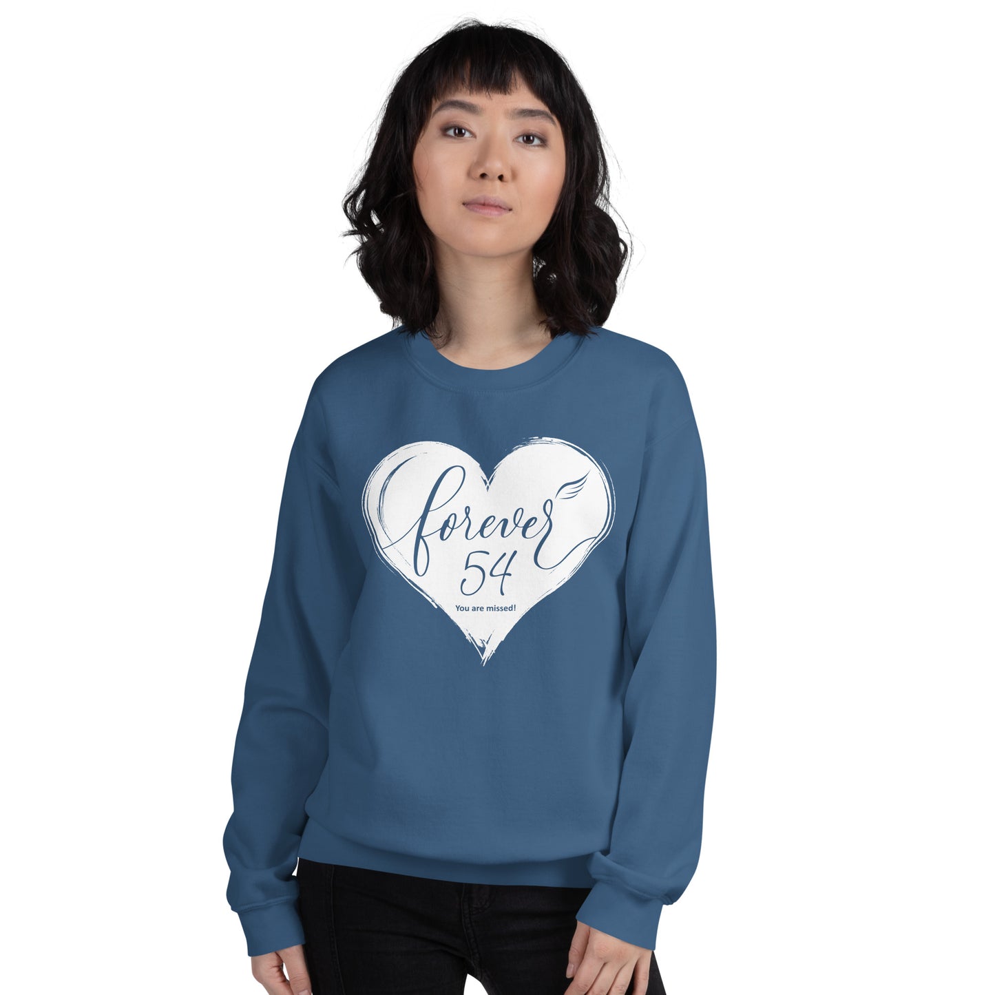 Forever 54 (Unisex Crew Neck Sweatshirt | Gildan)