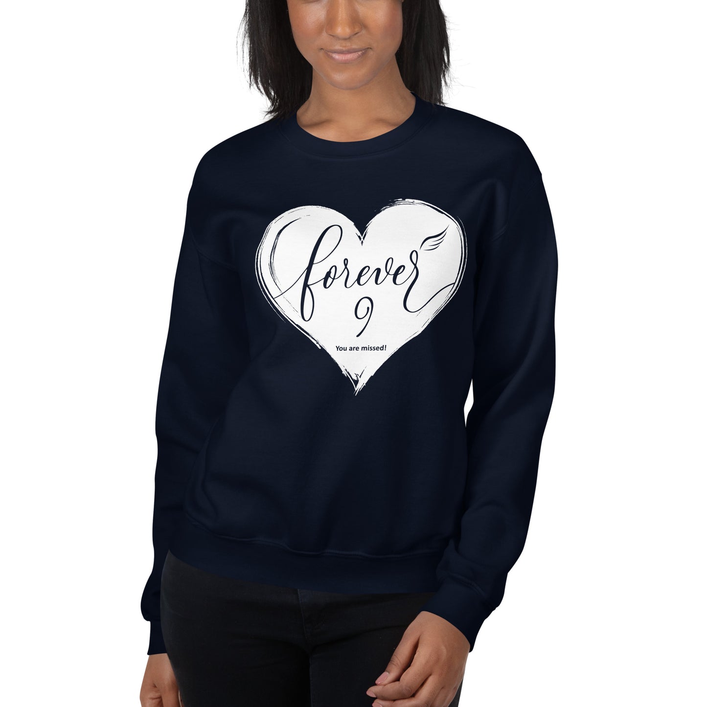 Forever 9 (Unisex Crew Neck Sweatshirt | Gildan)