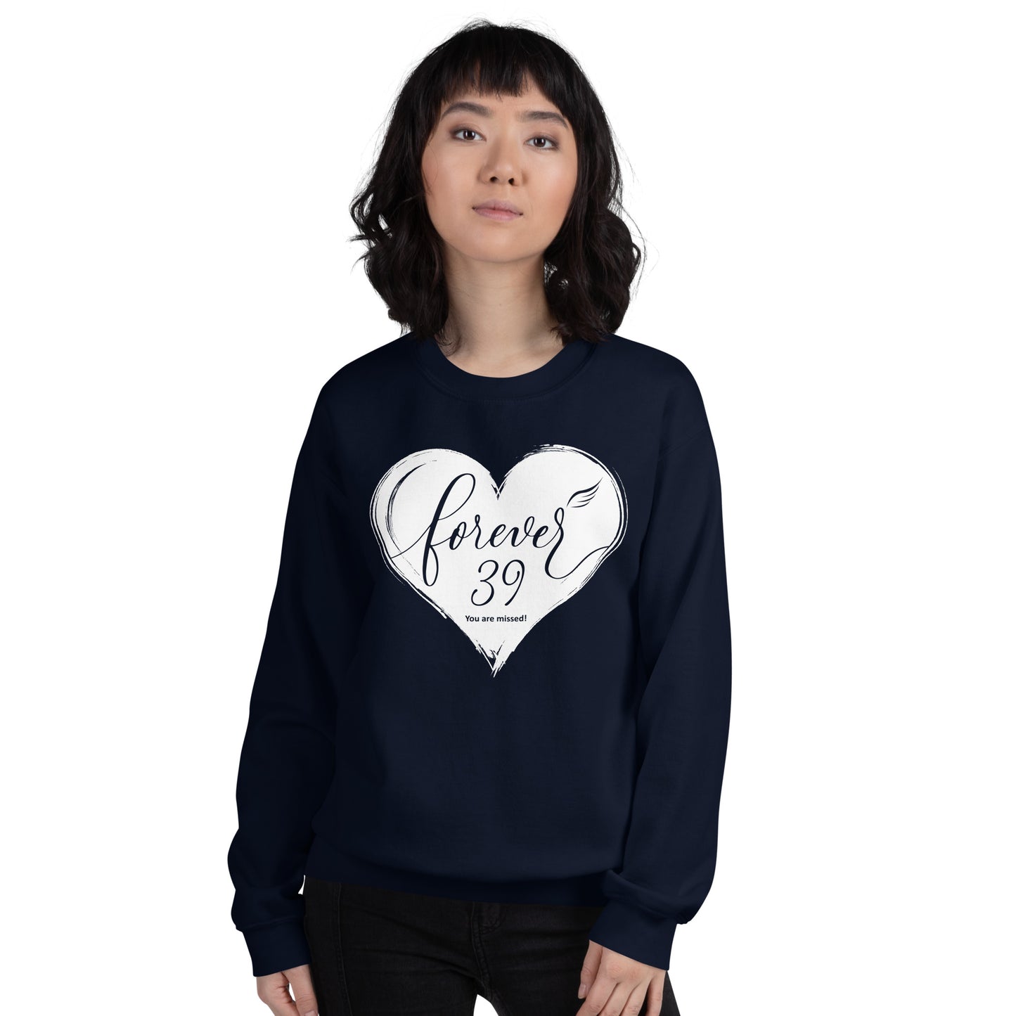 Forever 39 (Unisex Crew Neck Sweatshirt | Gildan)