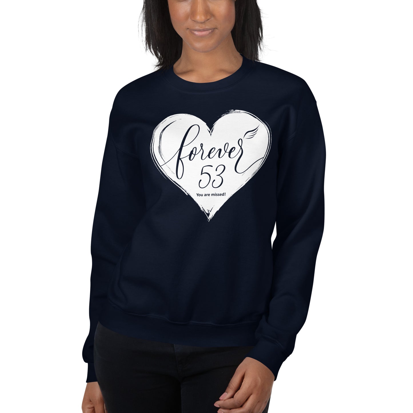 Forever 53 (Unisex Crew Neck Sweatshirt | Gildan)
