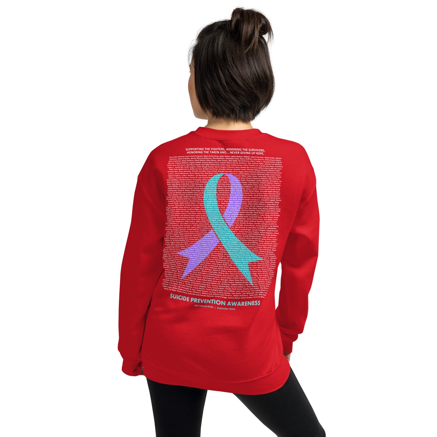 Round 100 (Unisex Crew Neck Sweatshirt | Gildan)
