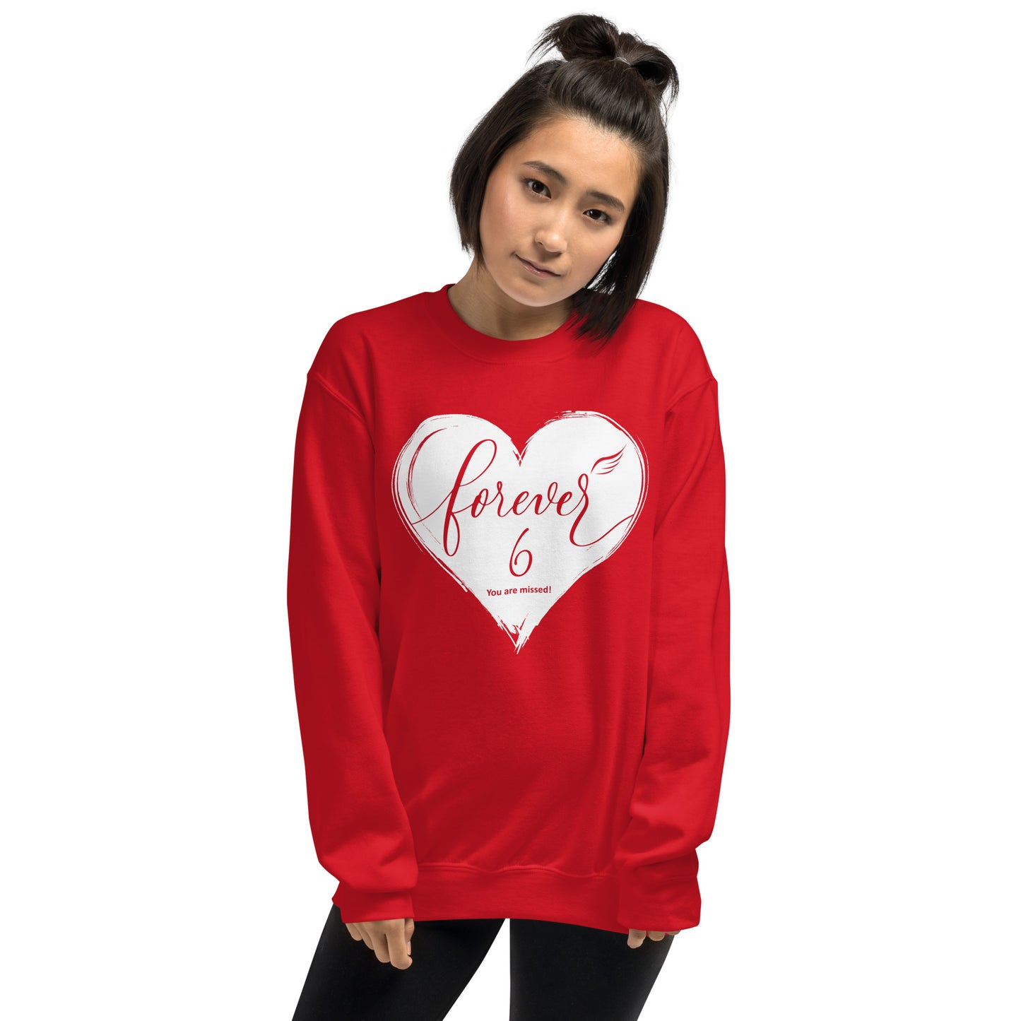 Forever 6 (Unisex Crew Neck Sweatshirt | Gildan)