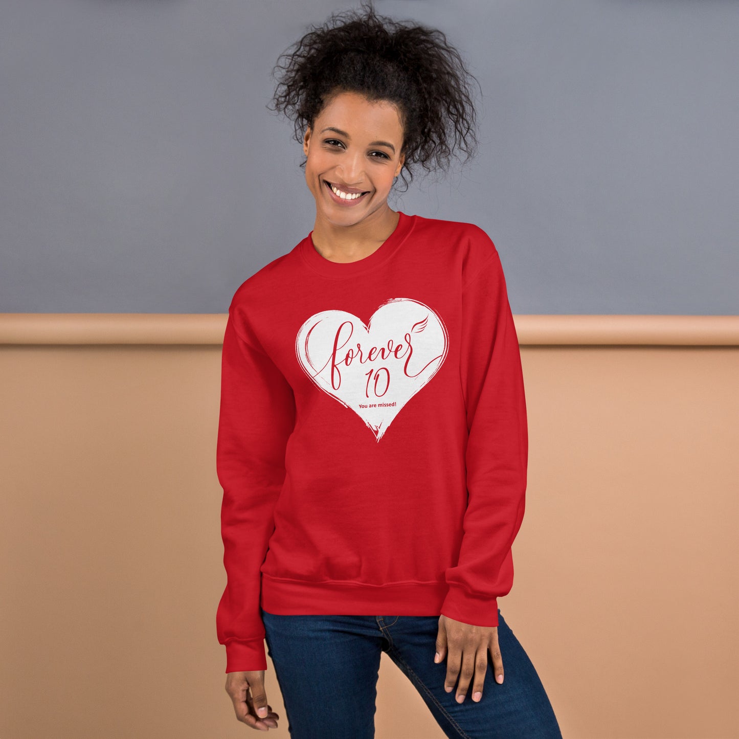 Forever 10 (Unisex Crew Neck Sweatshirt | Gildan)