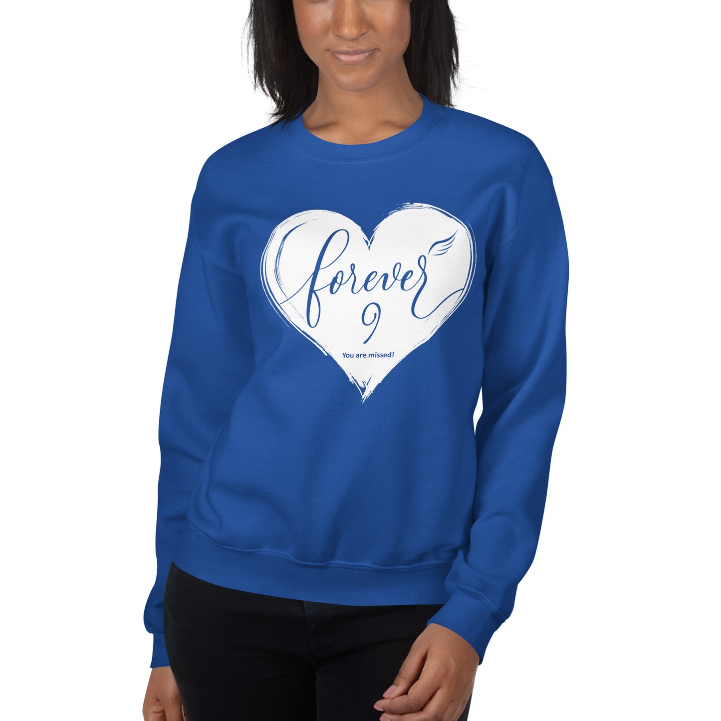 Forever 9 (Unisex Crew Neck Sweatshirt | Gildan)