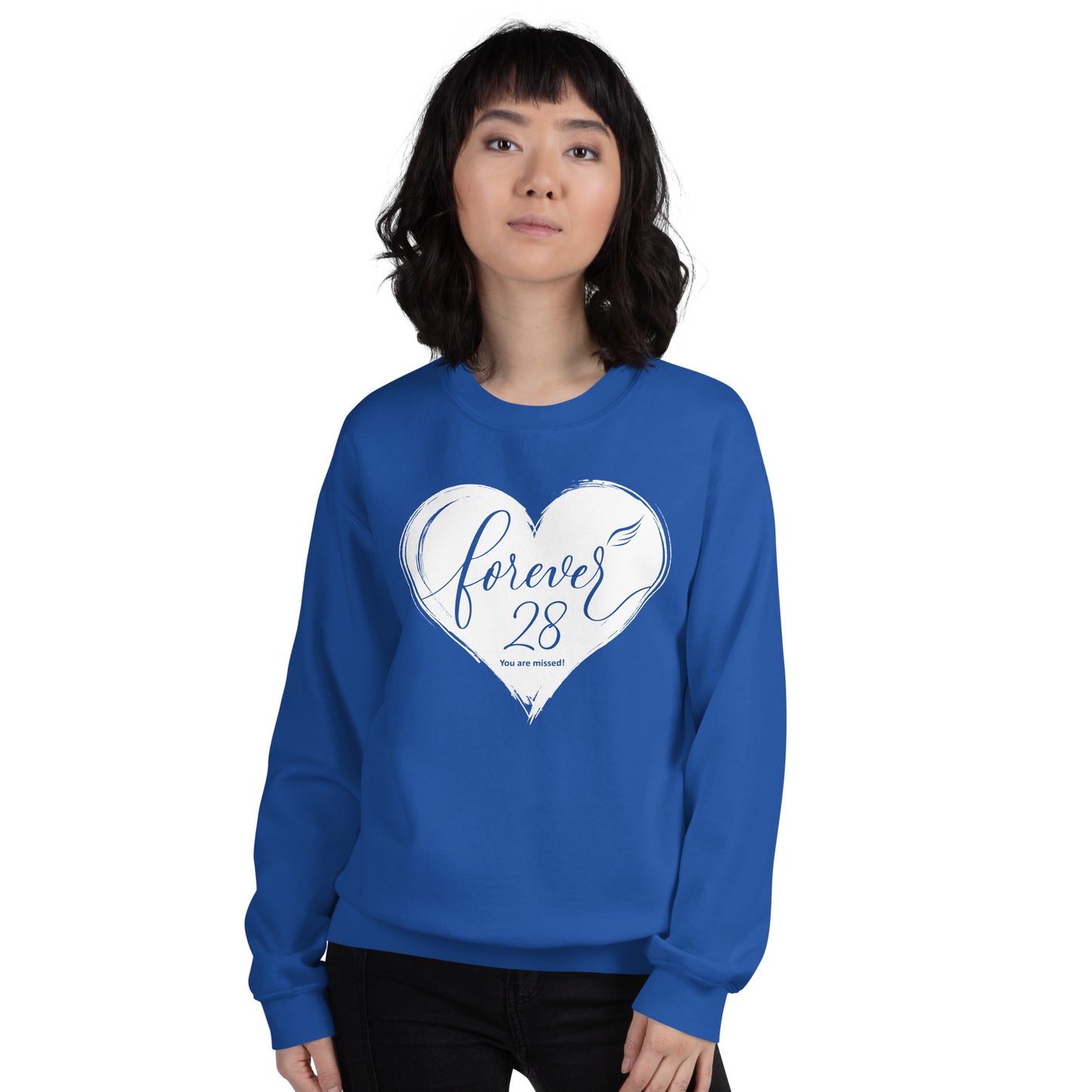 Forever 28 (Unisex Crew Neck Sweatshirt | Gildan)