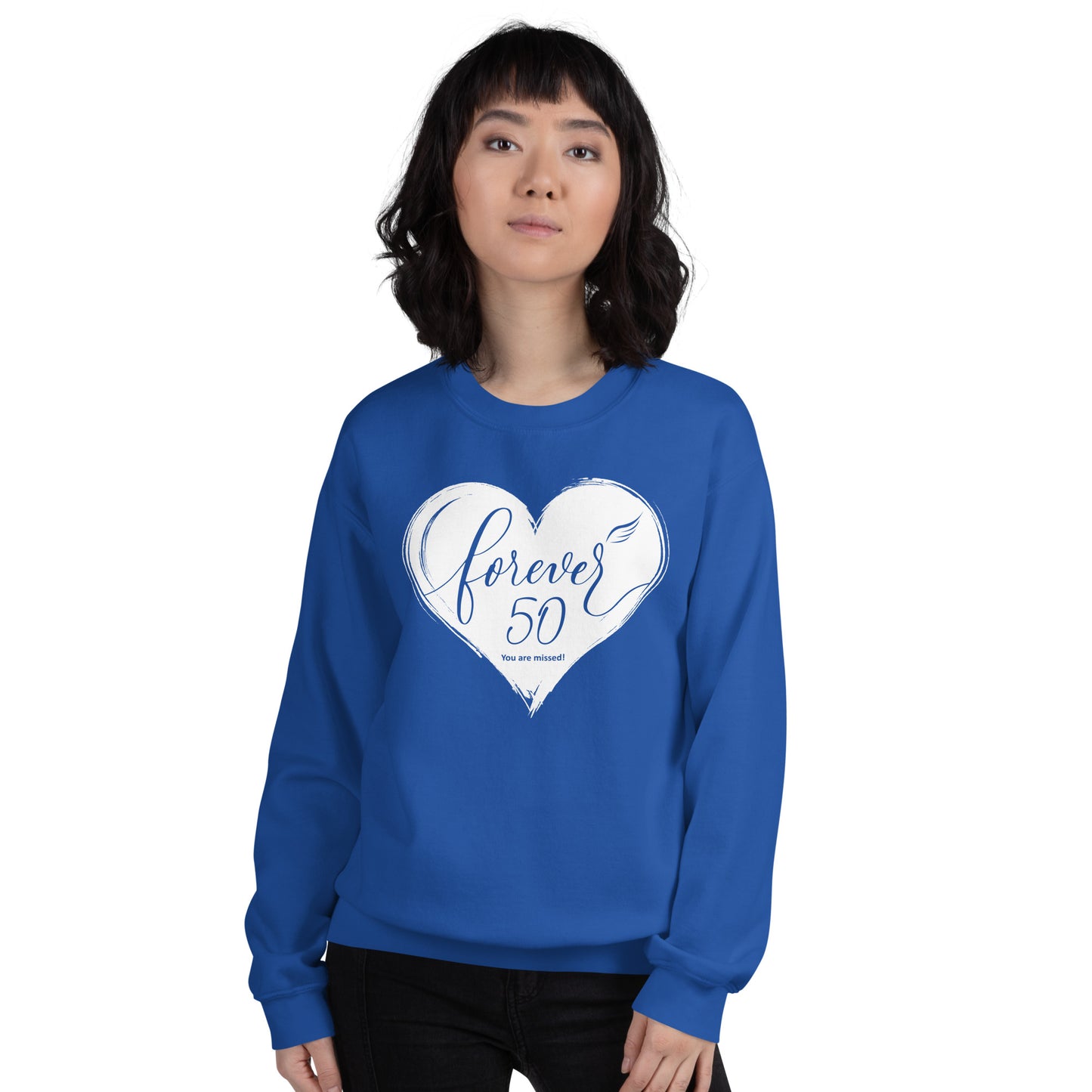 Forever 50 (Unisex Crew Neck Sweatshirt | Gildan)