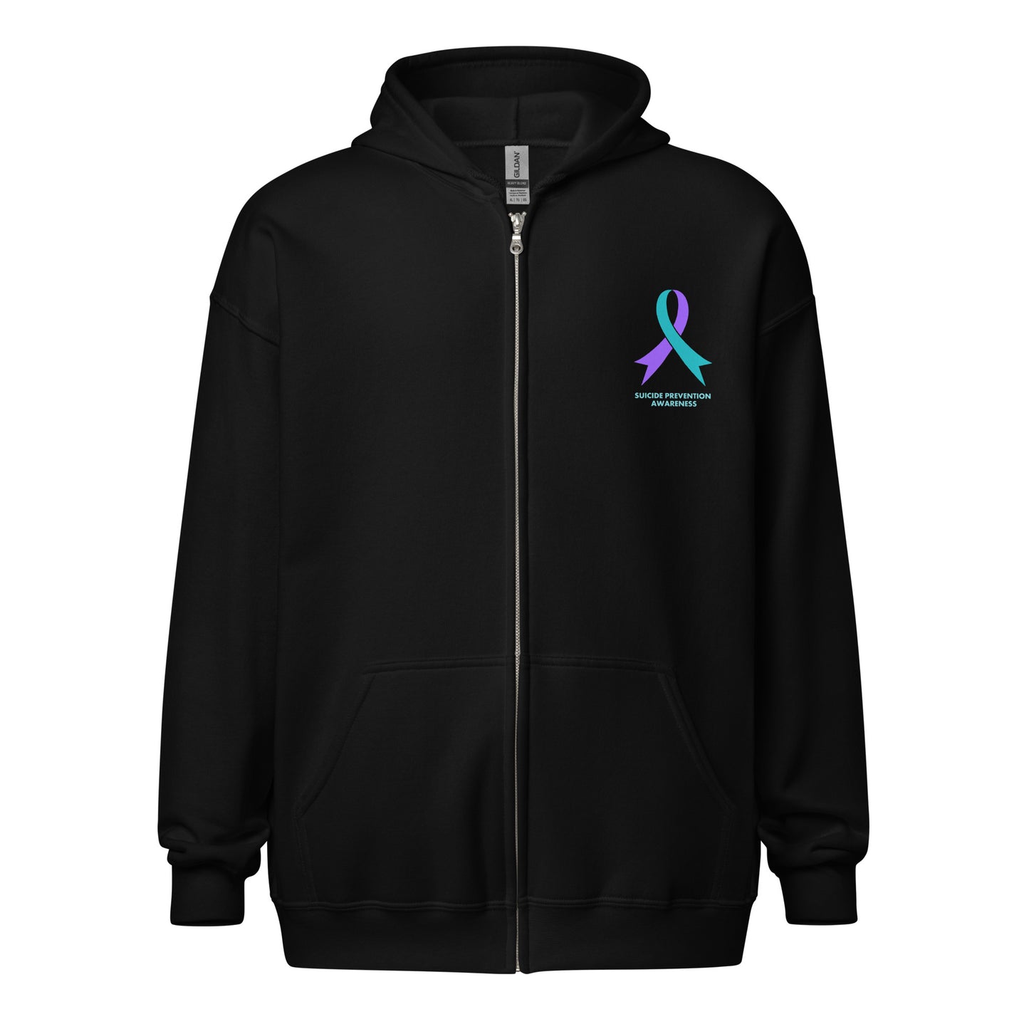 Round 90 (Unisex Heavy Blend Zip Hoodie | Gildan)