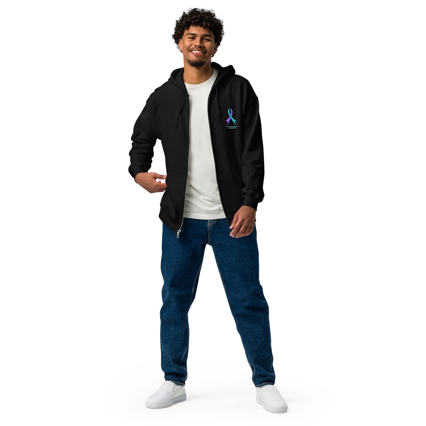 Round 92 (Unisex Heavy Blend Zip Hoodie | Gildan)