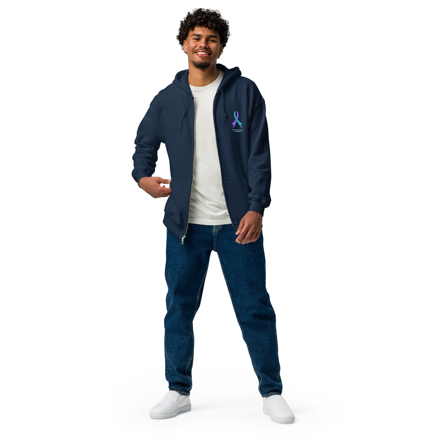 Round 92 (Unisex Heavy Blend Zip Hoodie | Gildan)