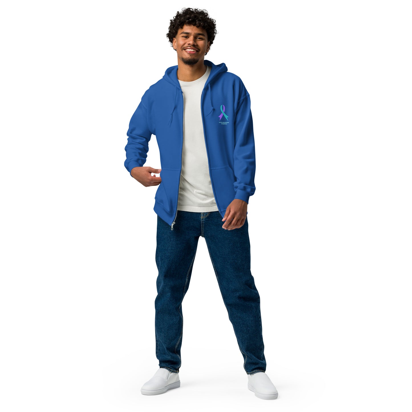 Round 93 (Unisex Heavy Blend Zip Hoodie | Gildan)