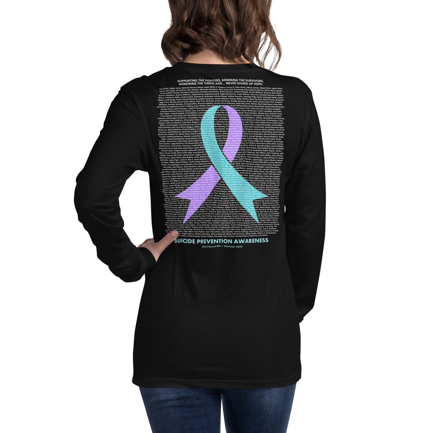 Round 96 (Unisex Long Sleeve Tee | Bella + Canvas)