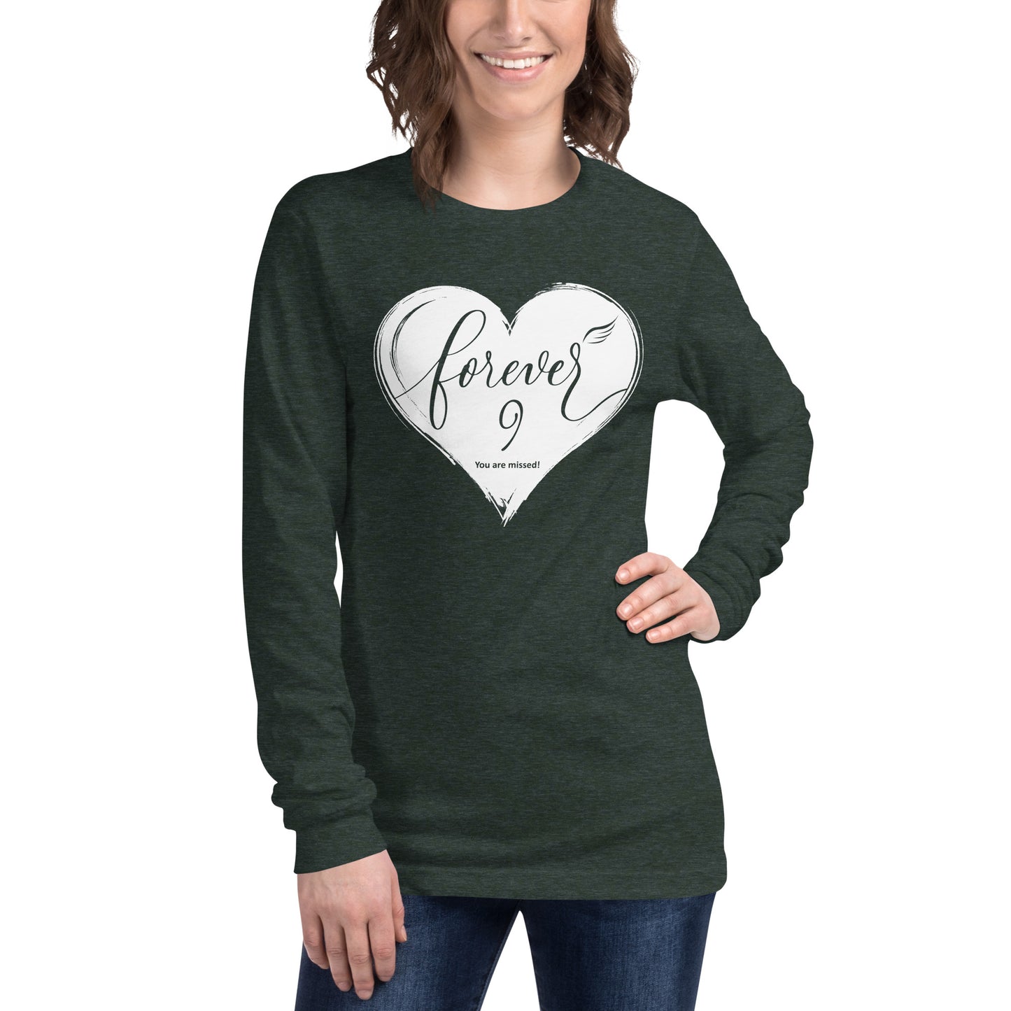 Forever 9 (Unisex Long Sleeve Tee | Bella + Canvas)