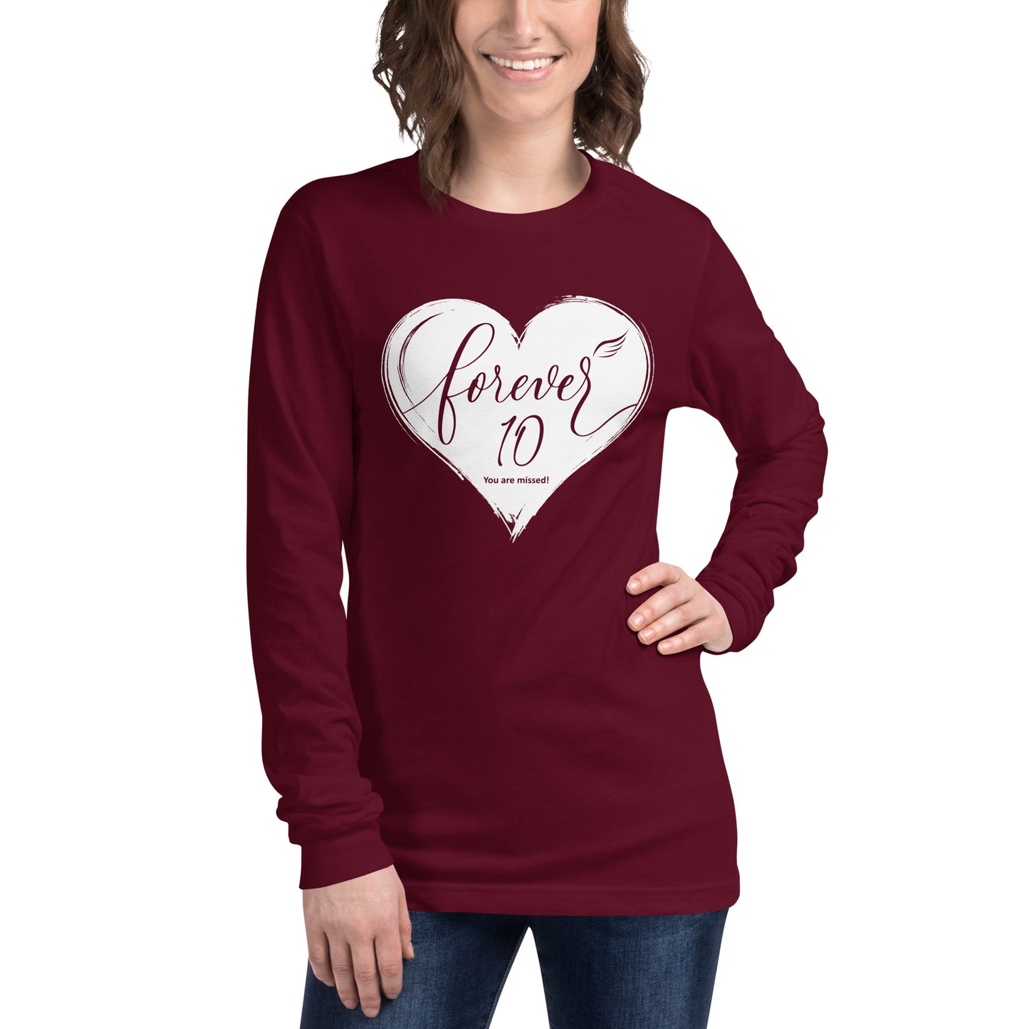 Forever 10 (Unisex Long Sleeve Tee | Bella + Canvas)