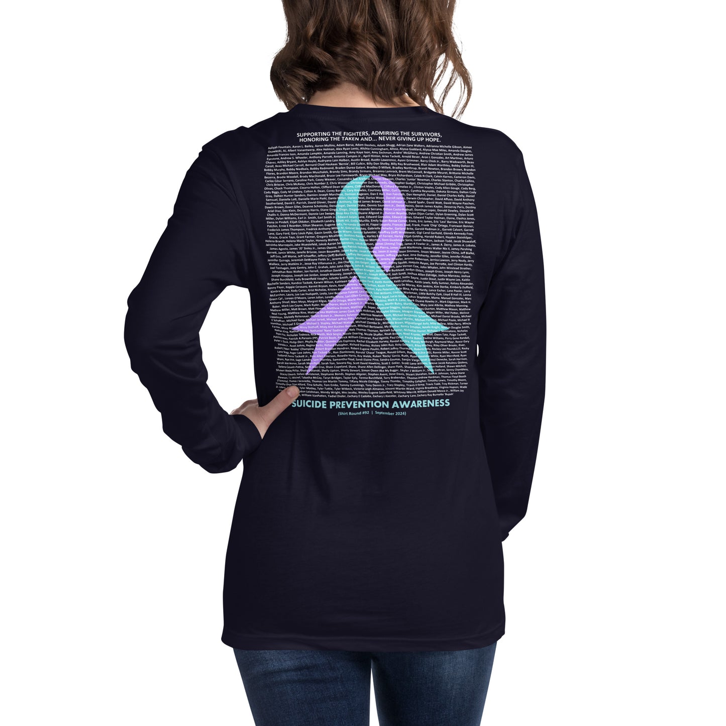 Round 92 (Unisex Long Sleeve Tee | Bella + Canvas)