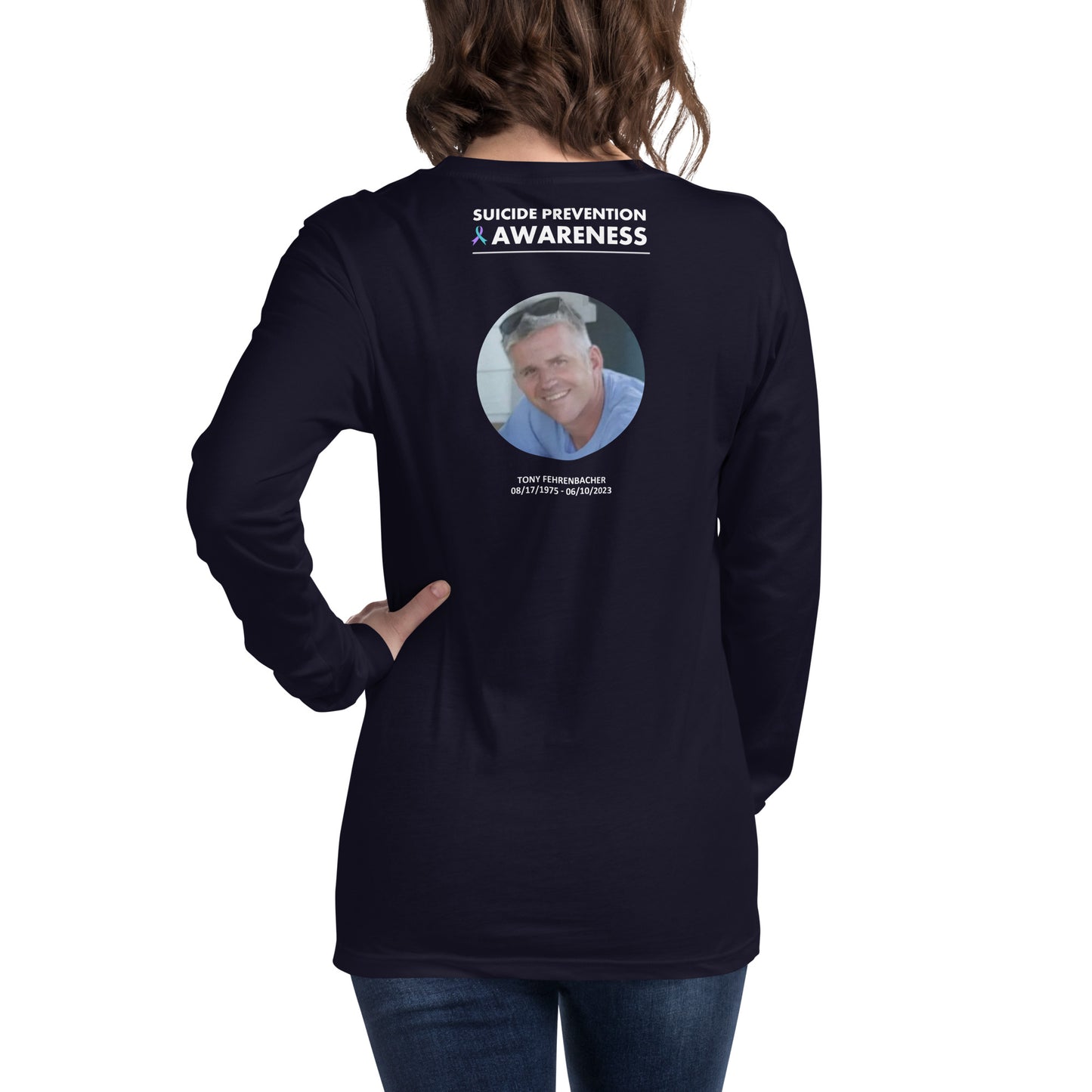 Photo Shirt (PS-211) - Tony (Unisex Long Sleeve Tee | Bella + Canvas)