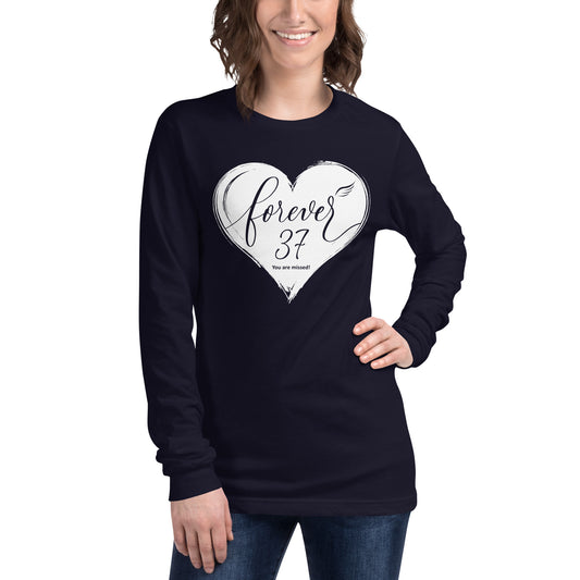Forever 37 (Unisex Long Sleeve Tee | Bella + Canvas)
