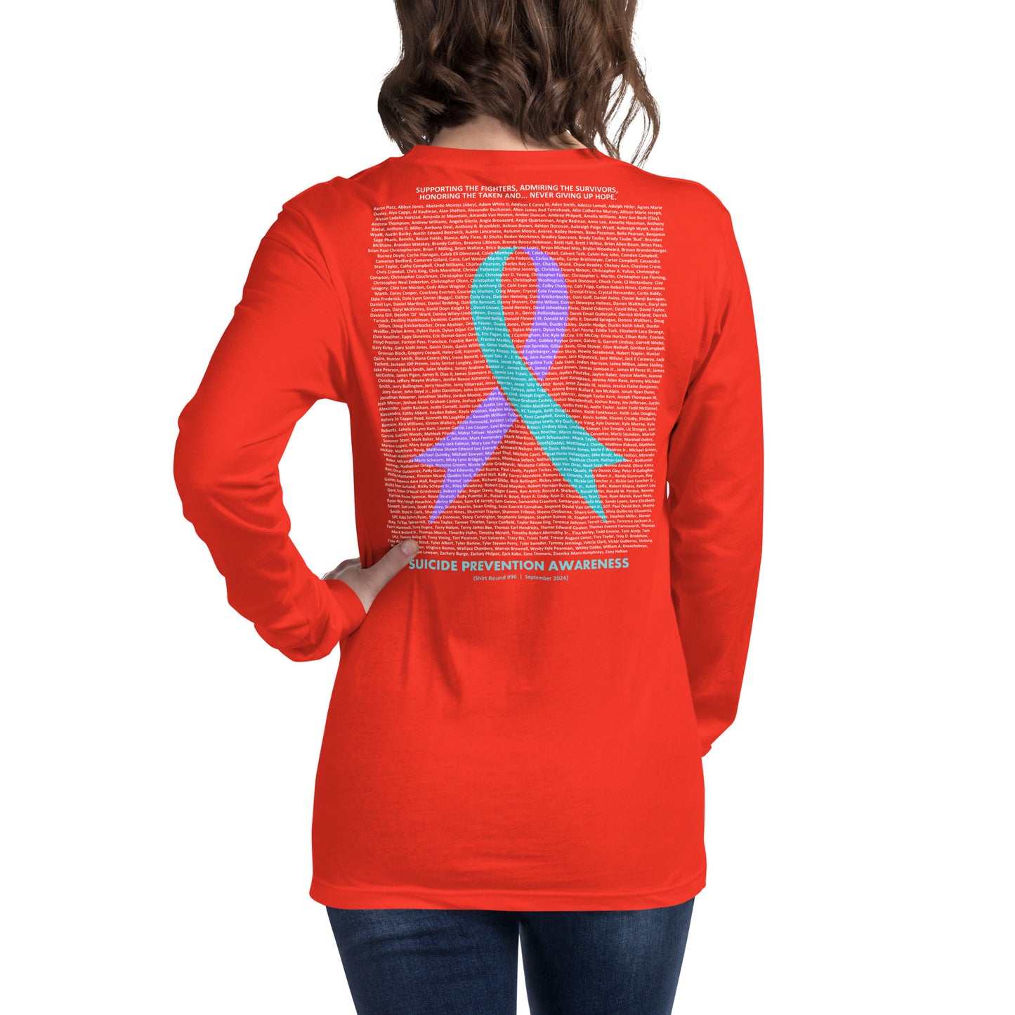 Round 96 (Unisex Long Sleeve Tee | Bella + Canvas)