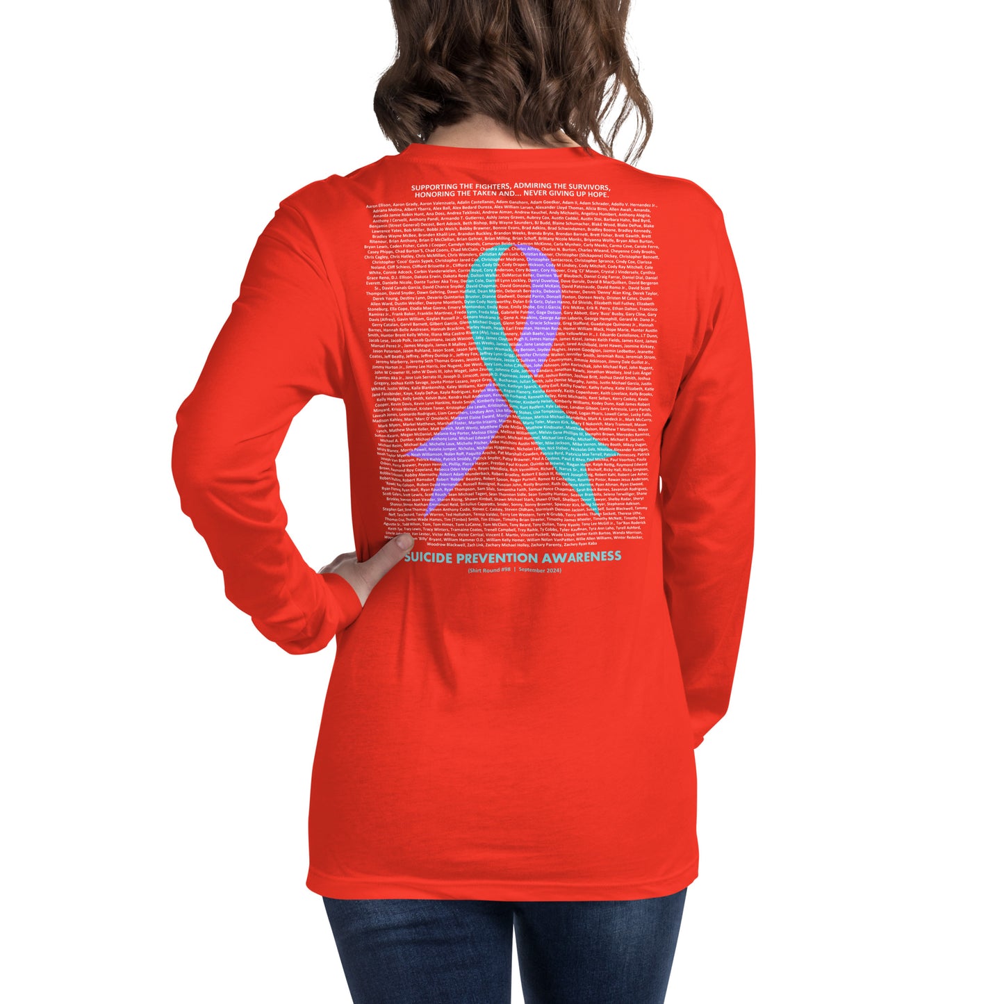 Round 98 (Unisex Long Sleeve Tee | Bella + Canvas)