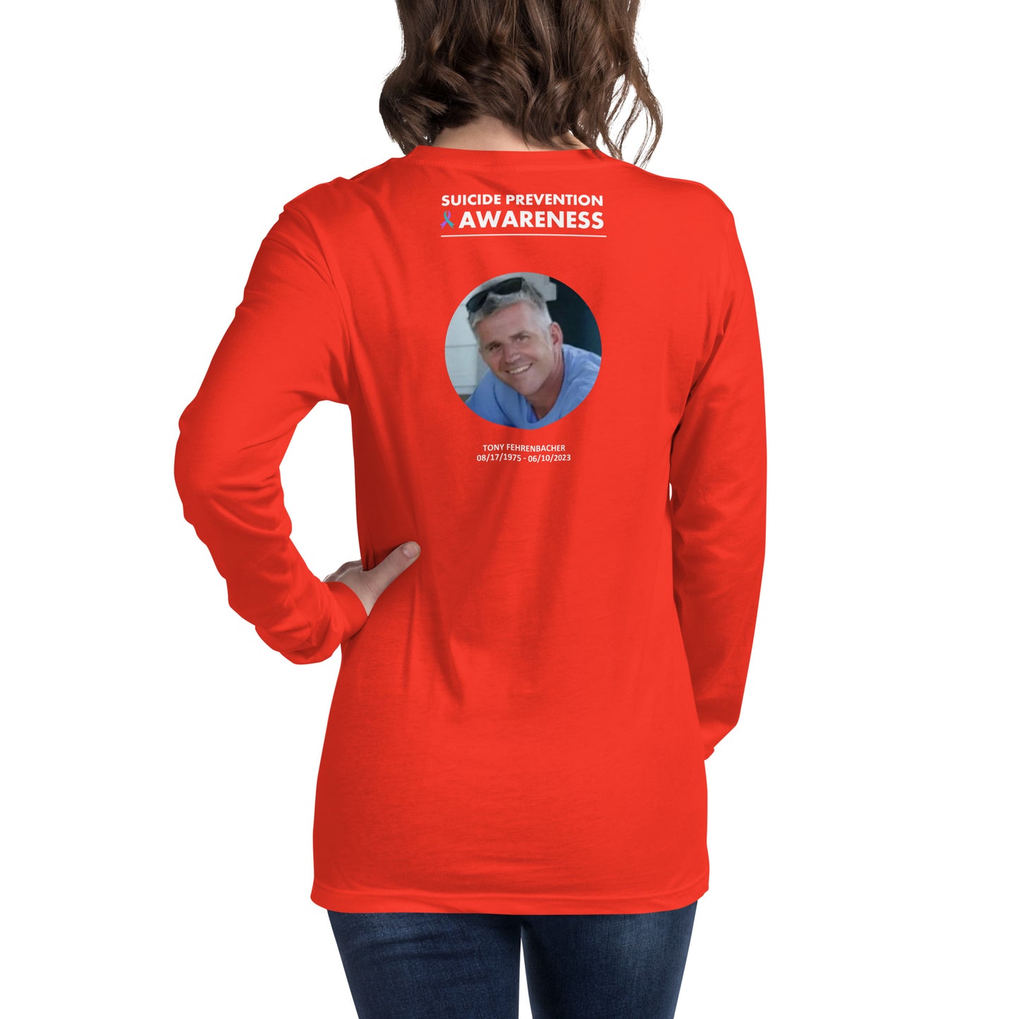 Photo Shirt (PS-211) - Tony (Unisex Long Sleeve Tee | Bella + Canvas)