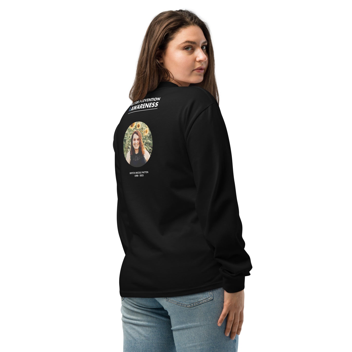 Photo Shirt (PS-220) - Krysta (Unisex Premium Heavyweight Long Sleeve Shirt | AS Colour)