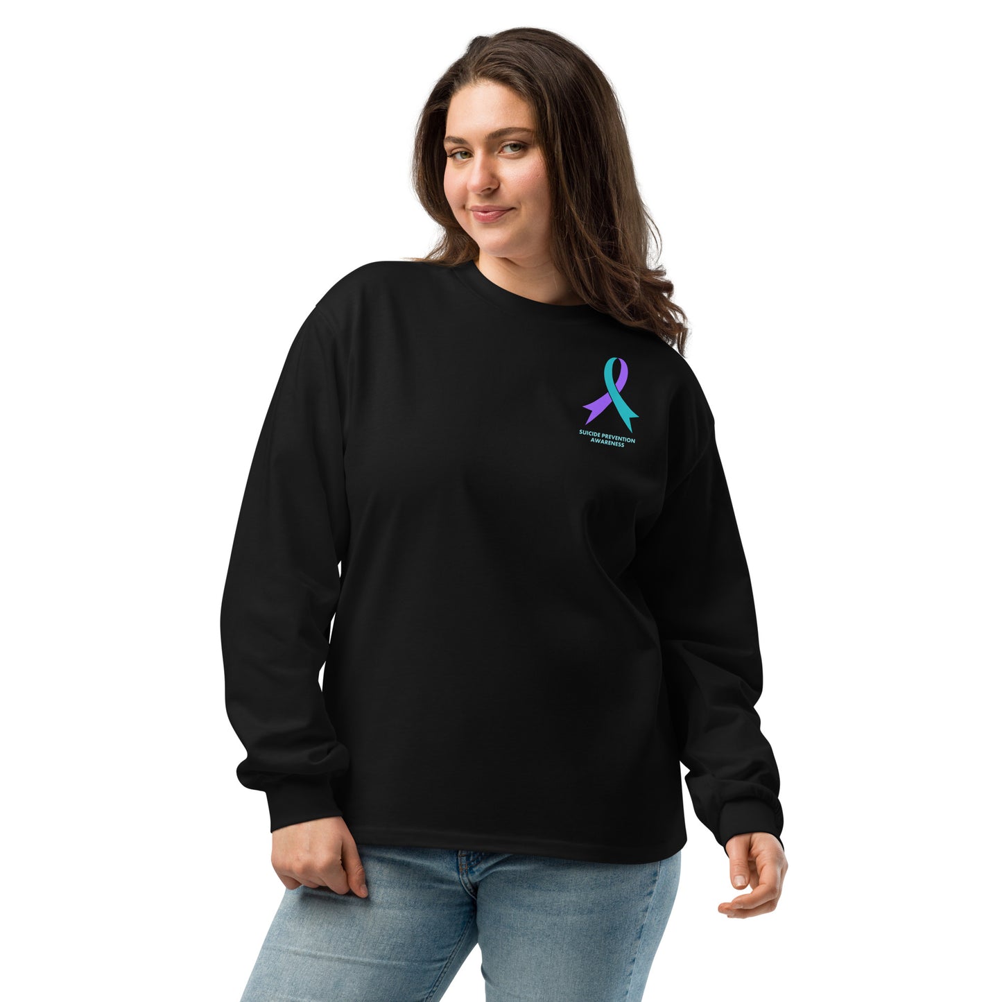 Round 96 (Unisex Premium Heavyweight Long Sleeve Shirt | AS Colour)