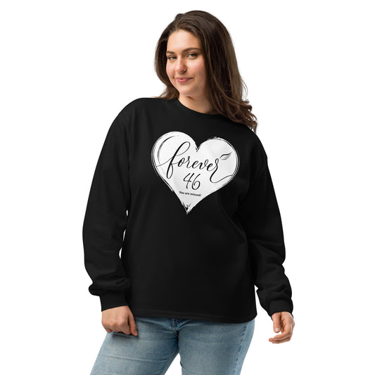 Forever 46 (Unisex Premium Heavyweight Long Sleeve Shirt | AS Colour)