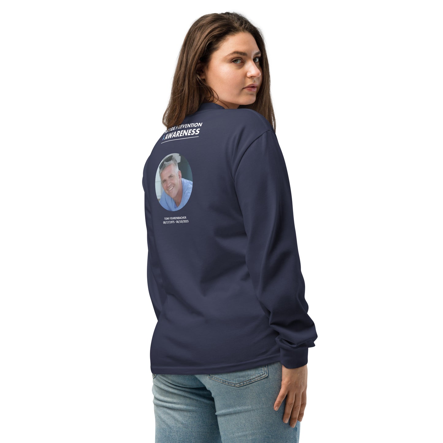 Photo Shirt (PS-211) - Tony (Unisex Premium Heavyweight Long Sleeve Shirt | AS Colour)