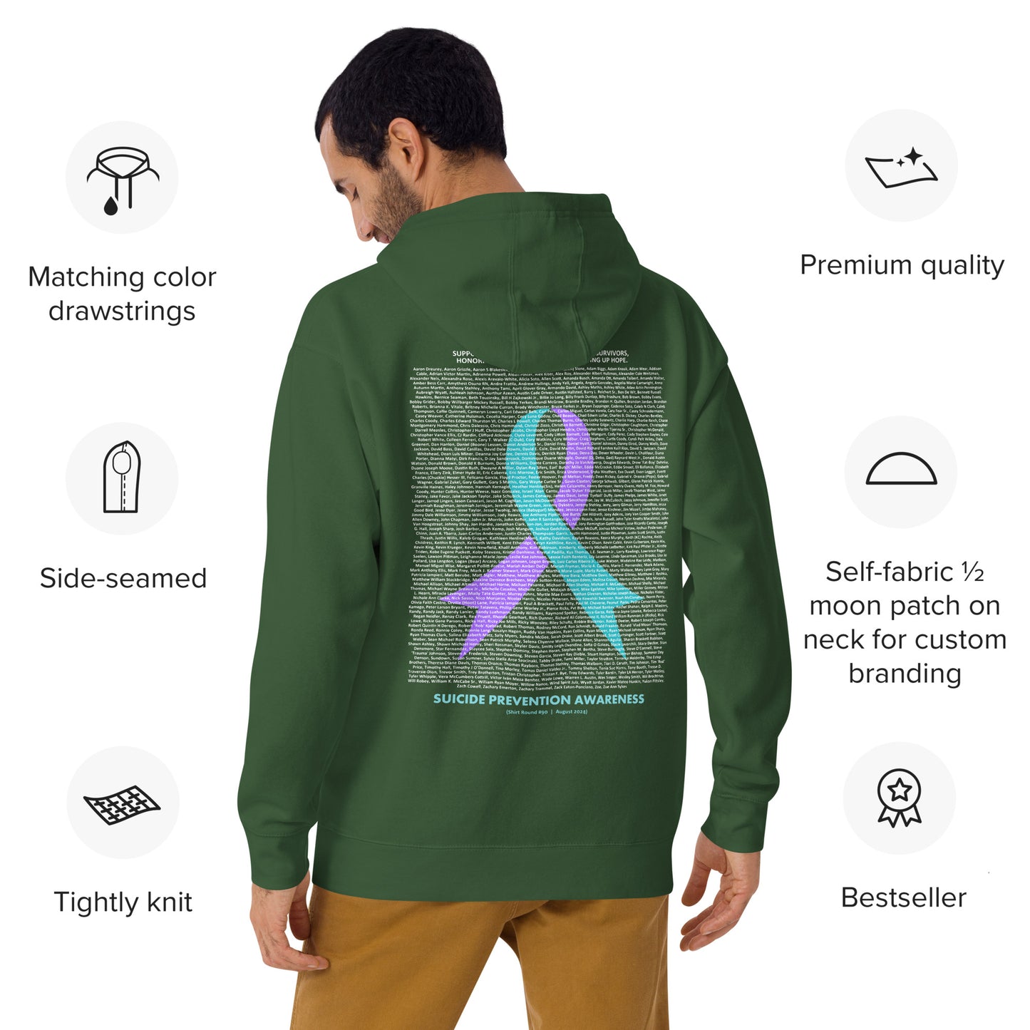 Round 90 (Unisex Premium Hoodie | Cotton Heritage)