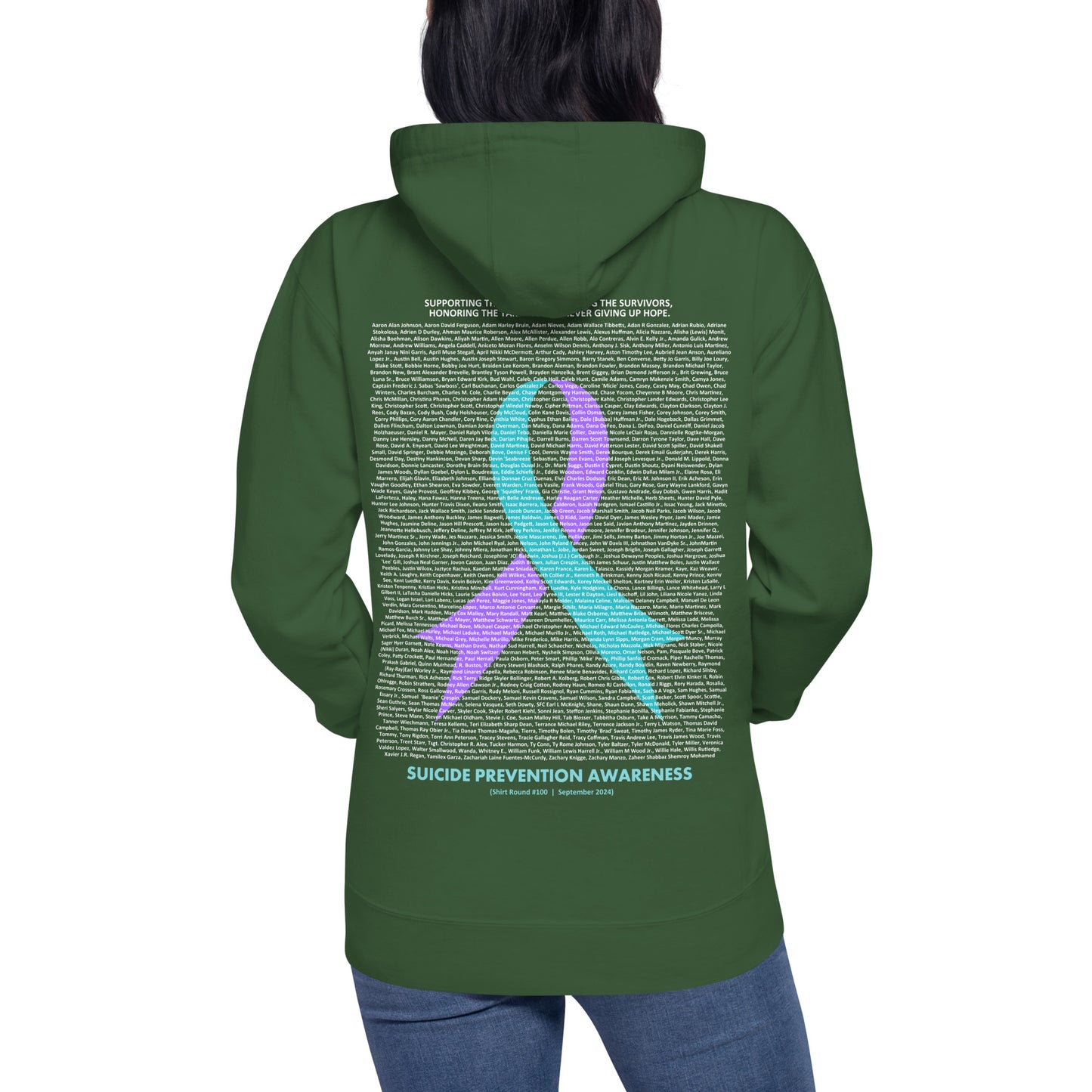 Round 100 (Unisex Premium Hoodie | Cotton Heritage)