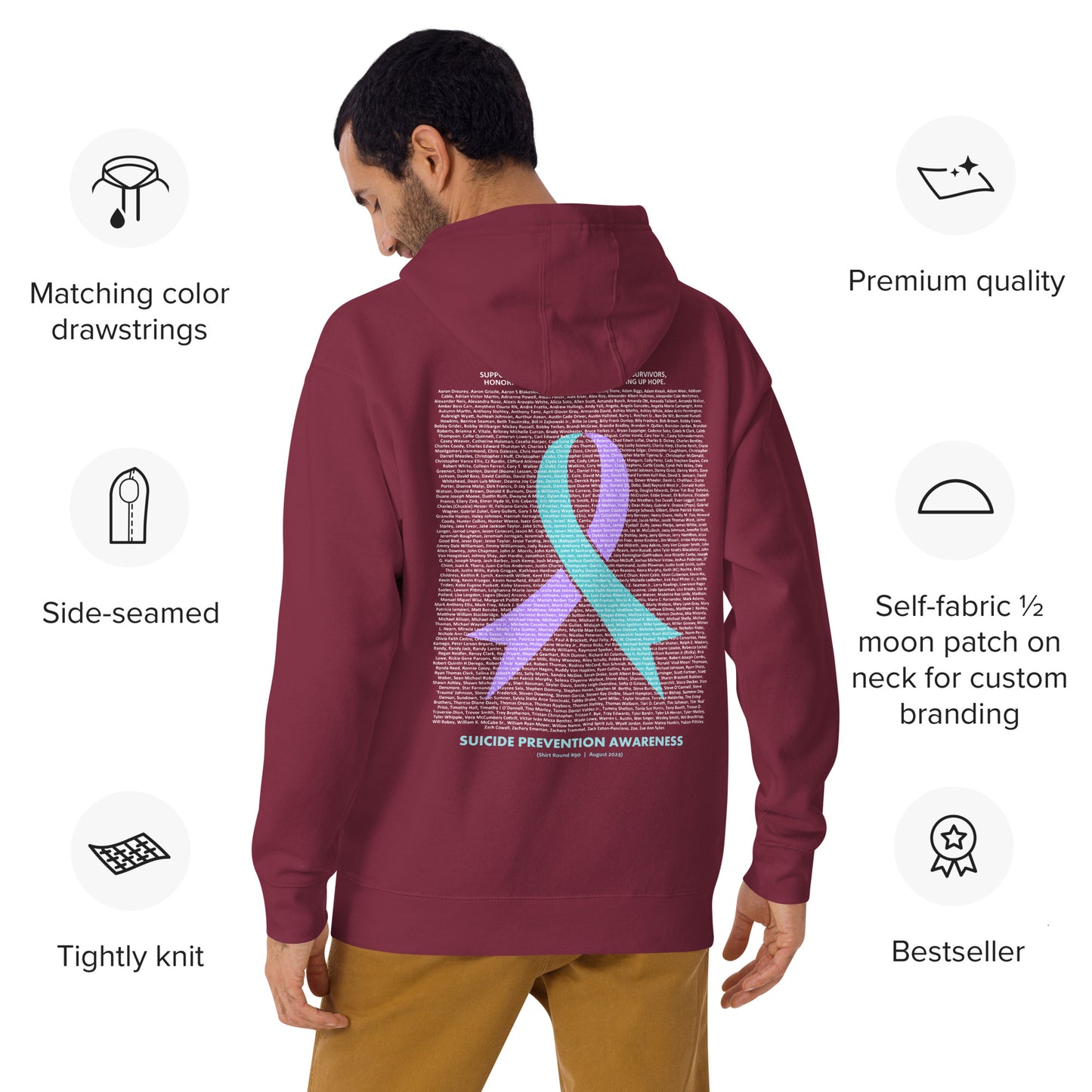 Round 90 (Unisex Premium Hoodie | Cotton Heritage)