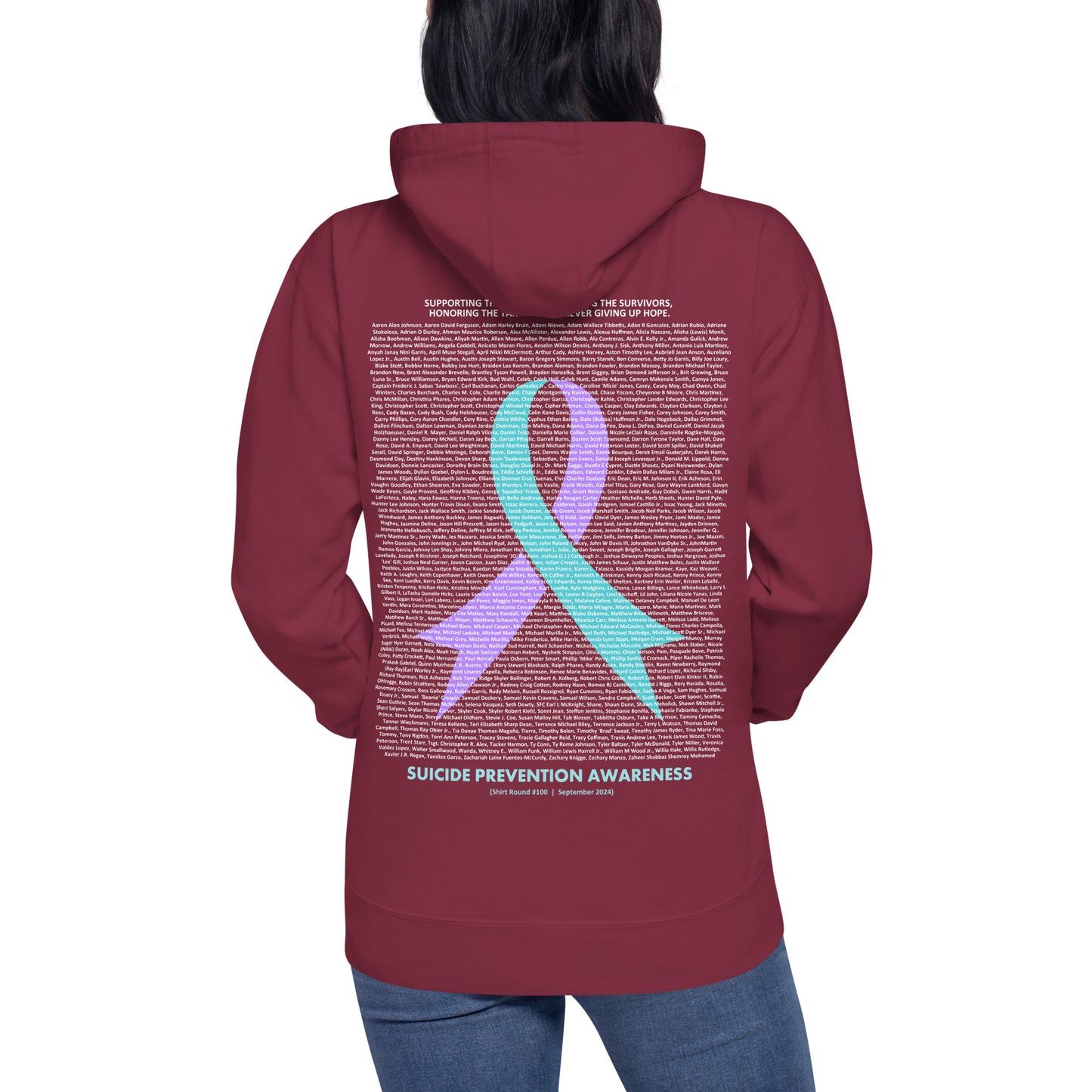 Round 100 (Unisex Premium Hoodie | Cotton Heritage)