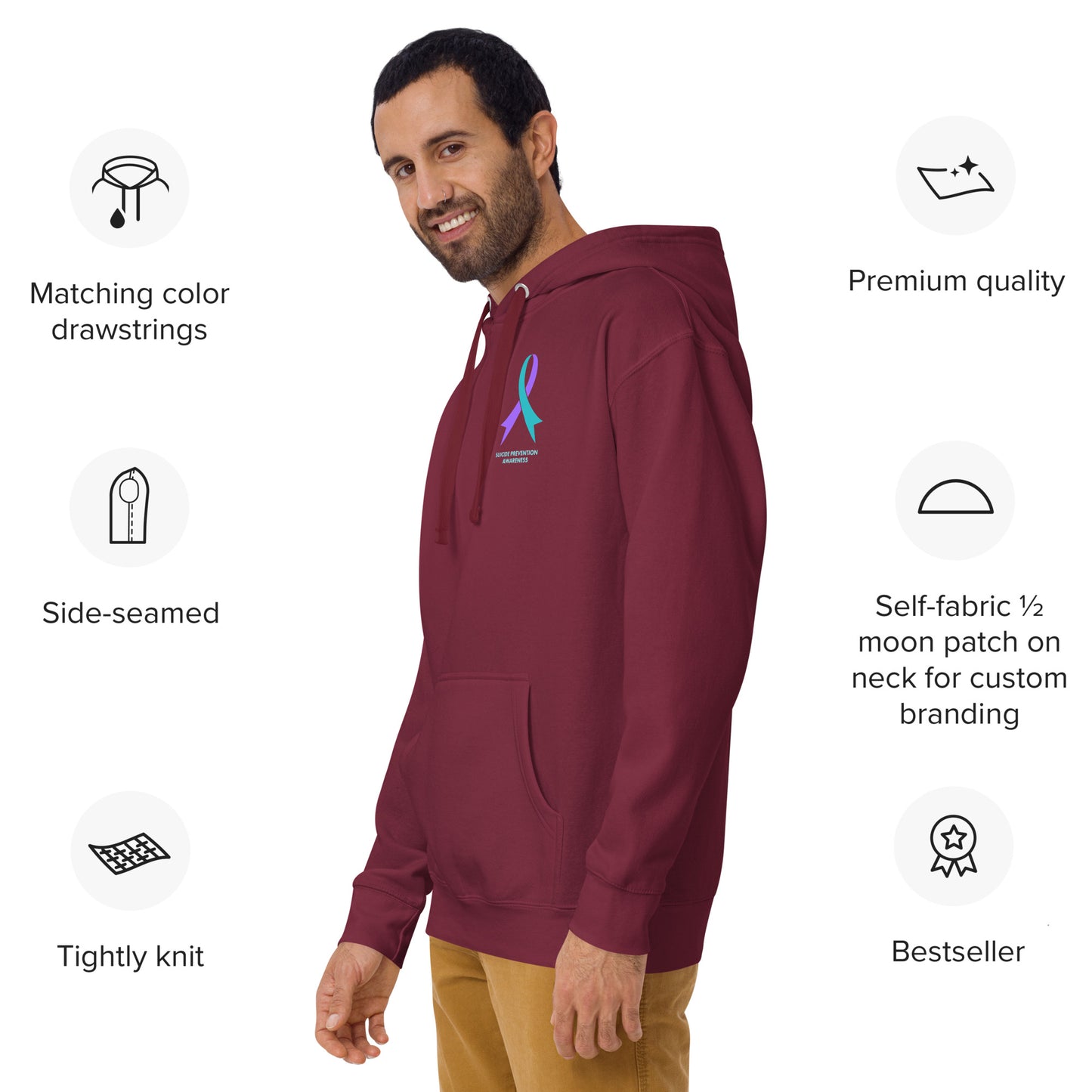 Round 90 (Unisex Premium Hoodie | Cotton Heritage)