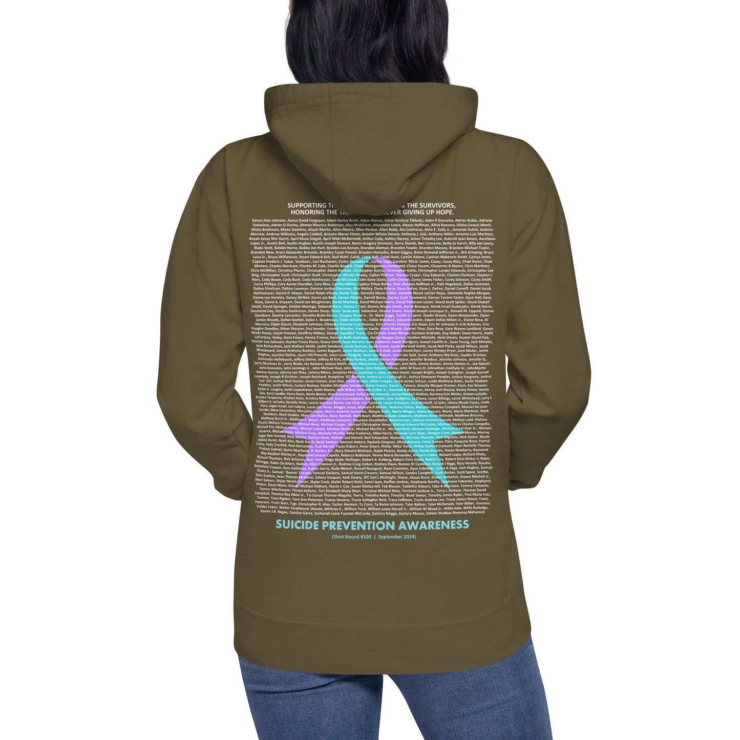 Round 100 (Unisex Premium Hoodie | Cotton Heritage)