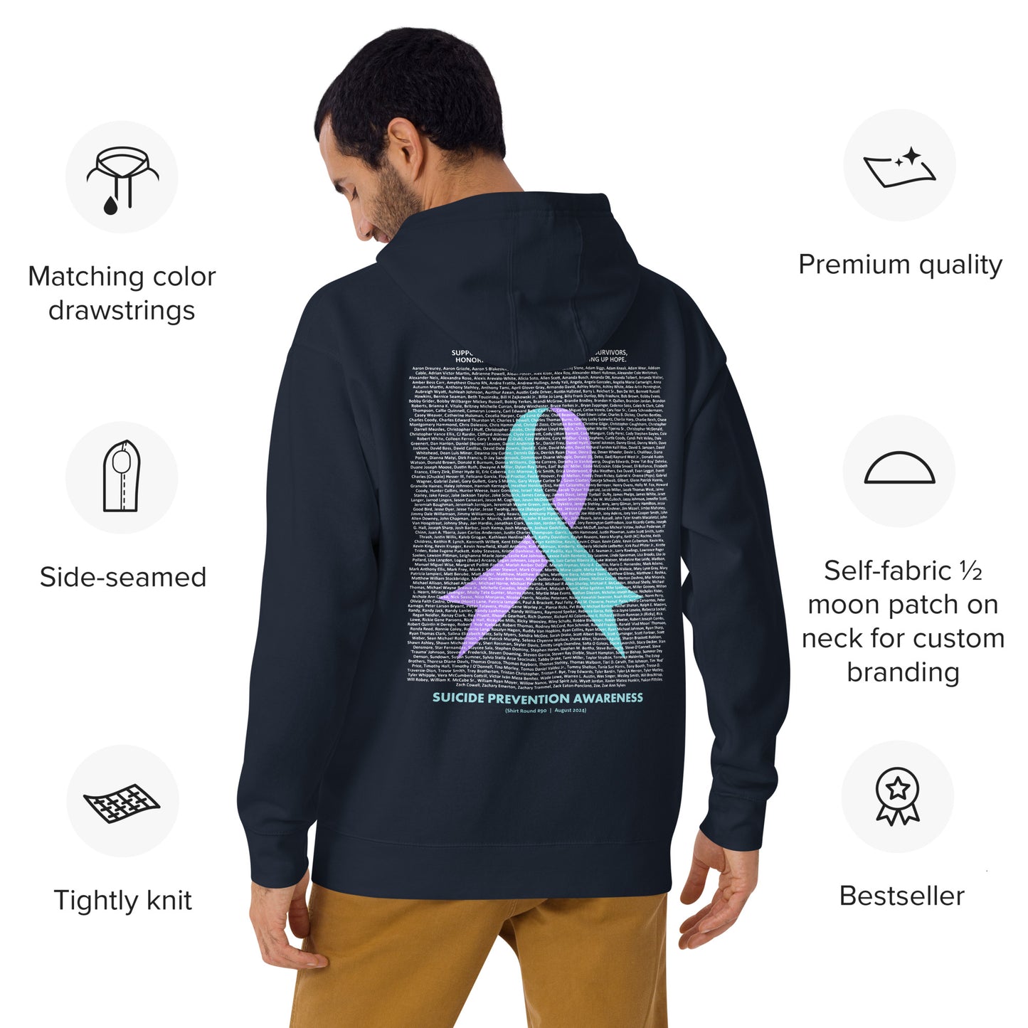Round 90 (Unisex Premium Hoodie | Cotton Heritage)