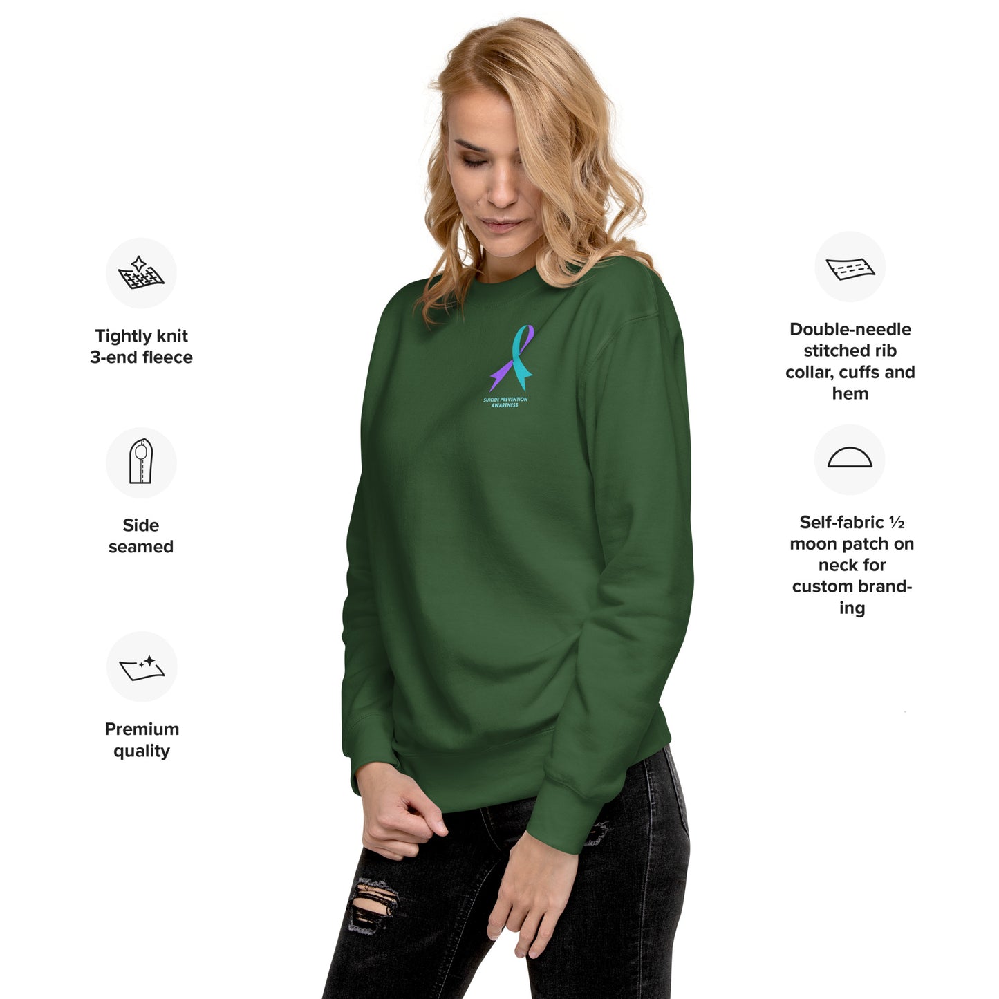 Round 94 (Unisex Premium Sweatshirt | Cotton Heritage)