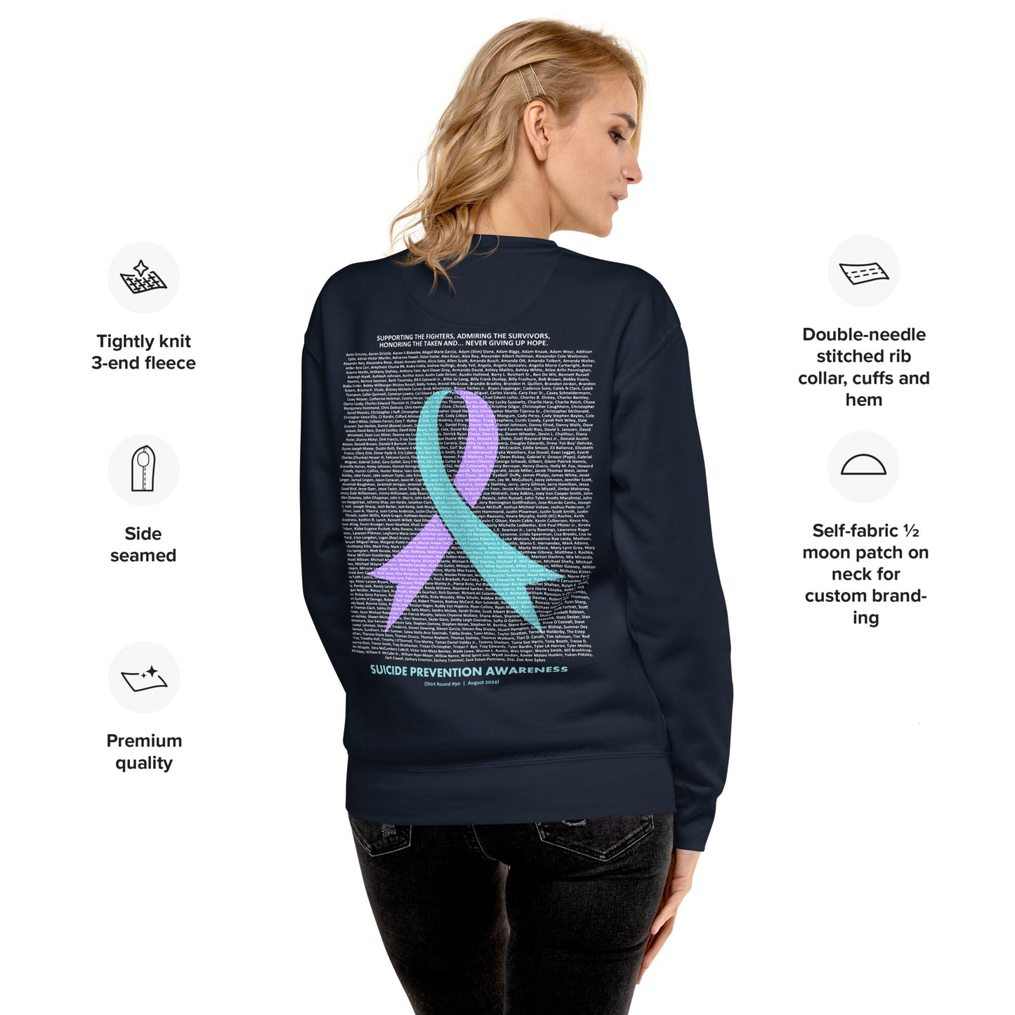 Round 90 (Unisex Premium Sweatshirt | Cotton Heritage)
