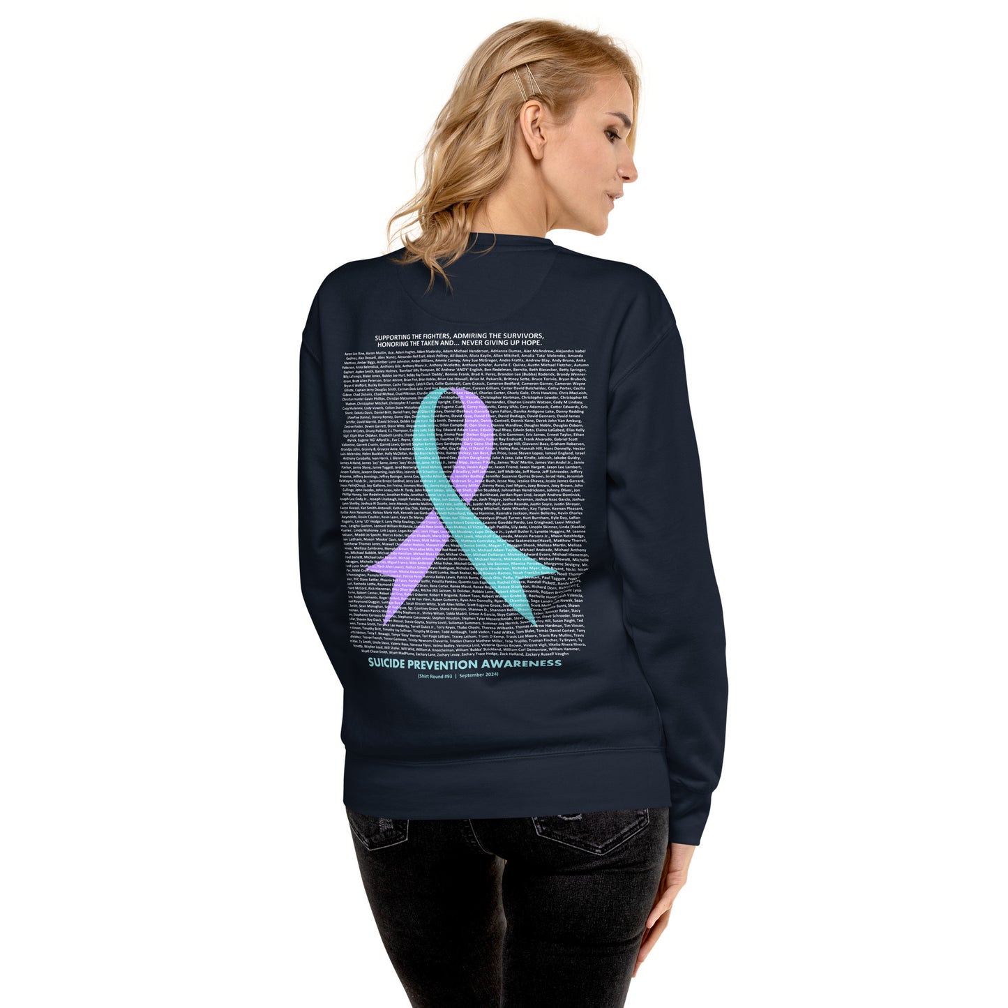 Round 93 (Unisex Premium Sweatshirt | Cotton Heritage)