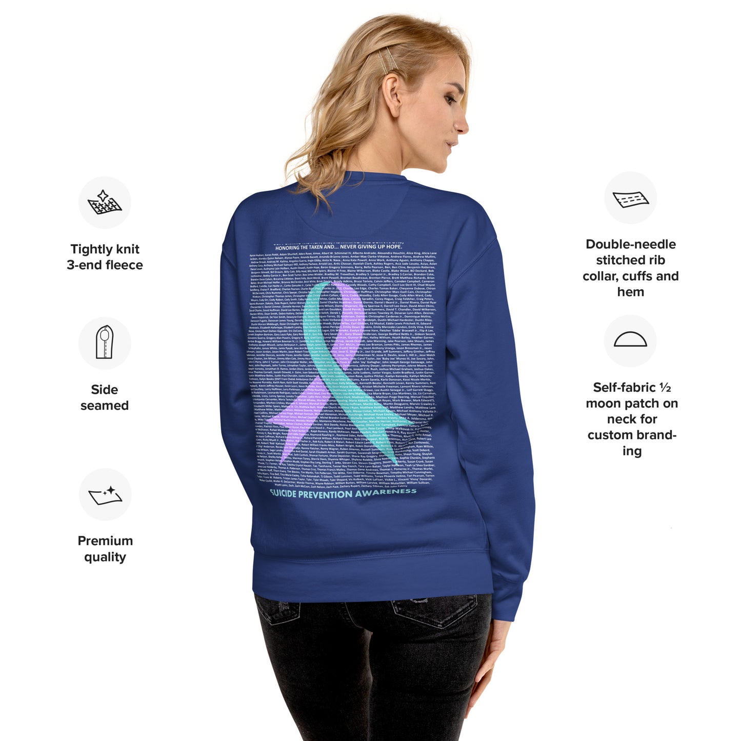 Round 94 (Unisex Premium Sweatshirt | Cotton Heritage)