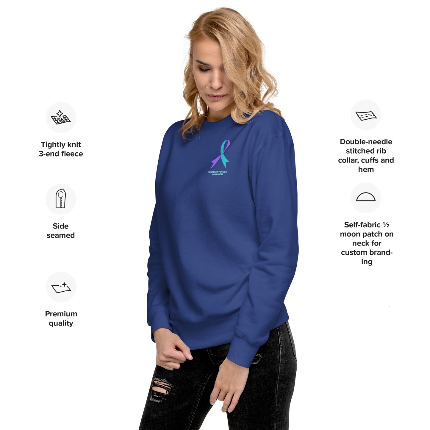 Round 94 (Unisex Premium Sweatshirt | Cotton Heritage)