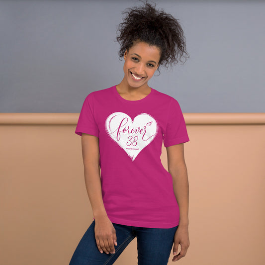 Forever 38 (Unisex Staple T-Shirt | Bella + Canvas)